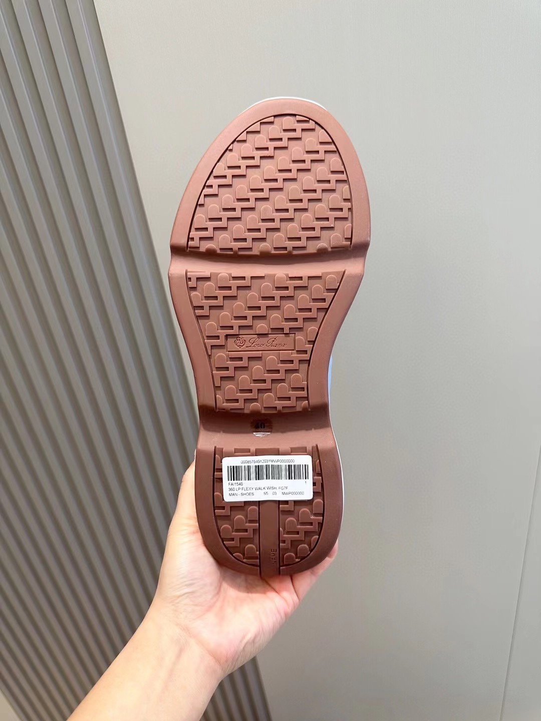 loro Piana Modular Walk Zapatillas deportivas para hombreEstas zapatillas deportivas están confeccio