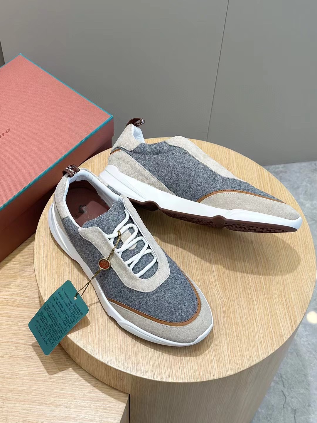 loro Piana Modular Walk Zapatillas deportivas para hombreEstas zapatillas deportivas están confeccio