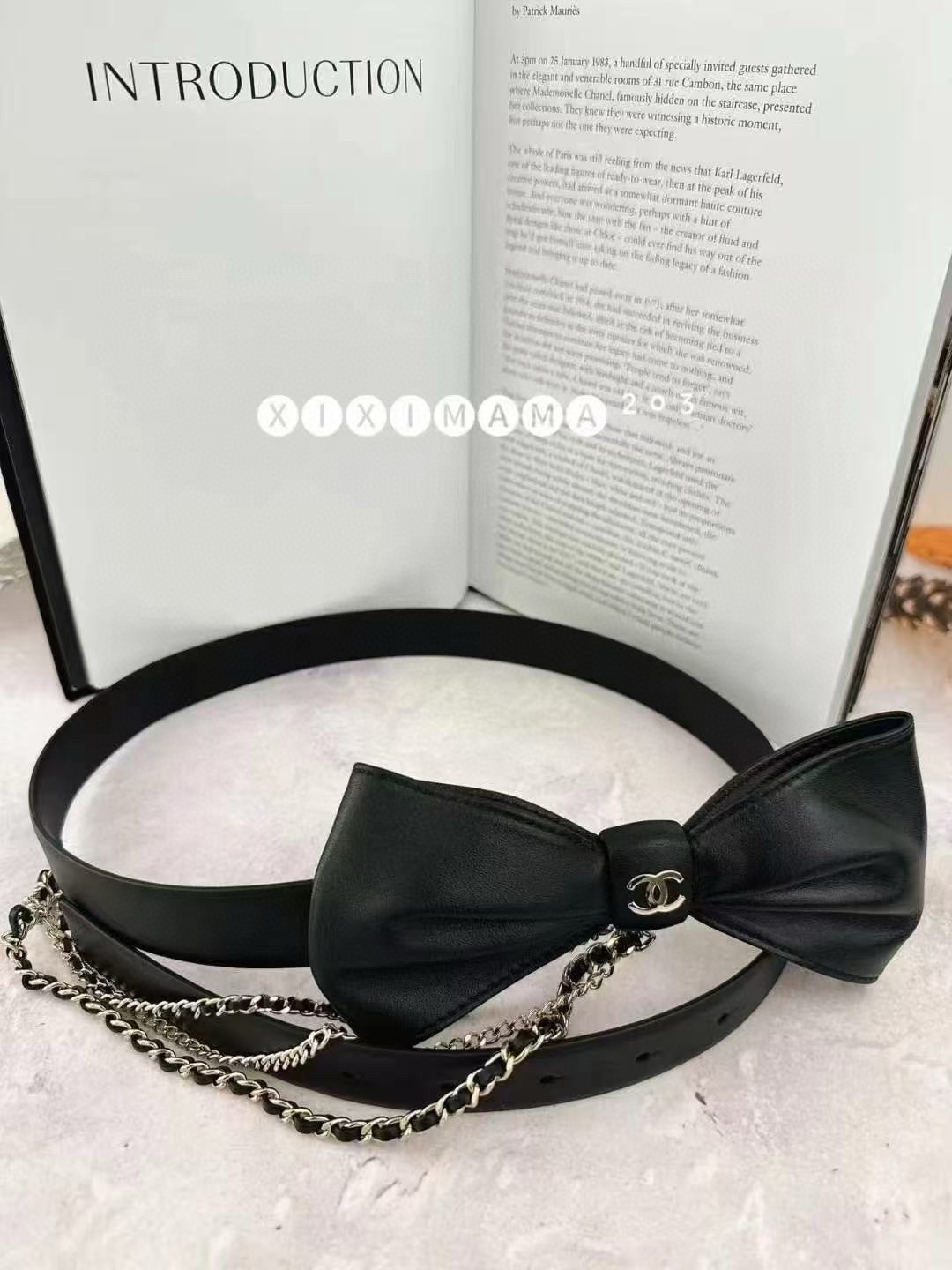 Chanel 蝴蝶结腰带 均码