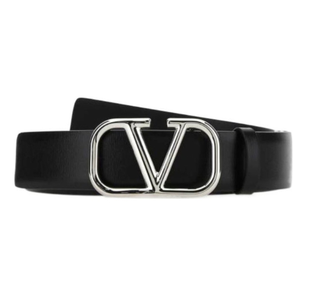 华伦天奴30mm经典款双面色一带两用款 双面头层牛皮腰带搭配华伦精品铜扣，华丽优雅，时尚必备