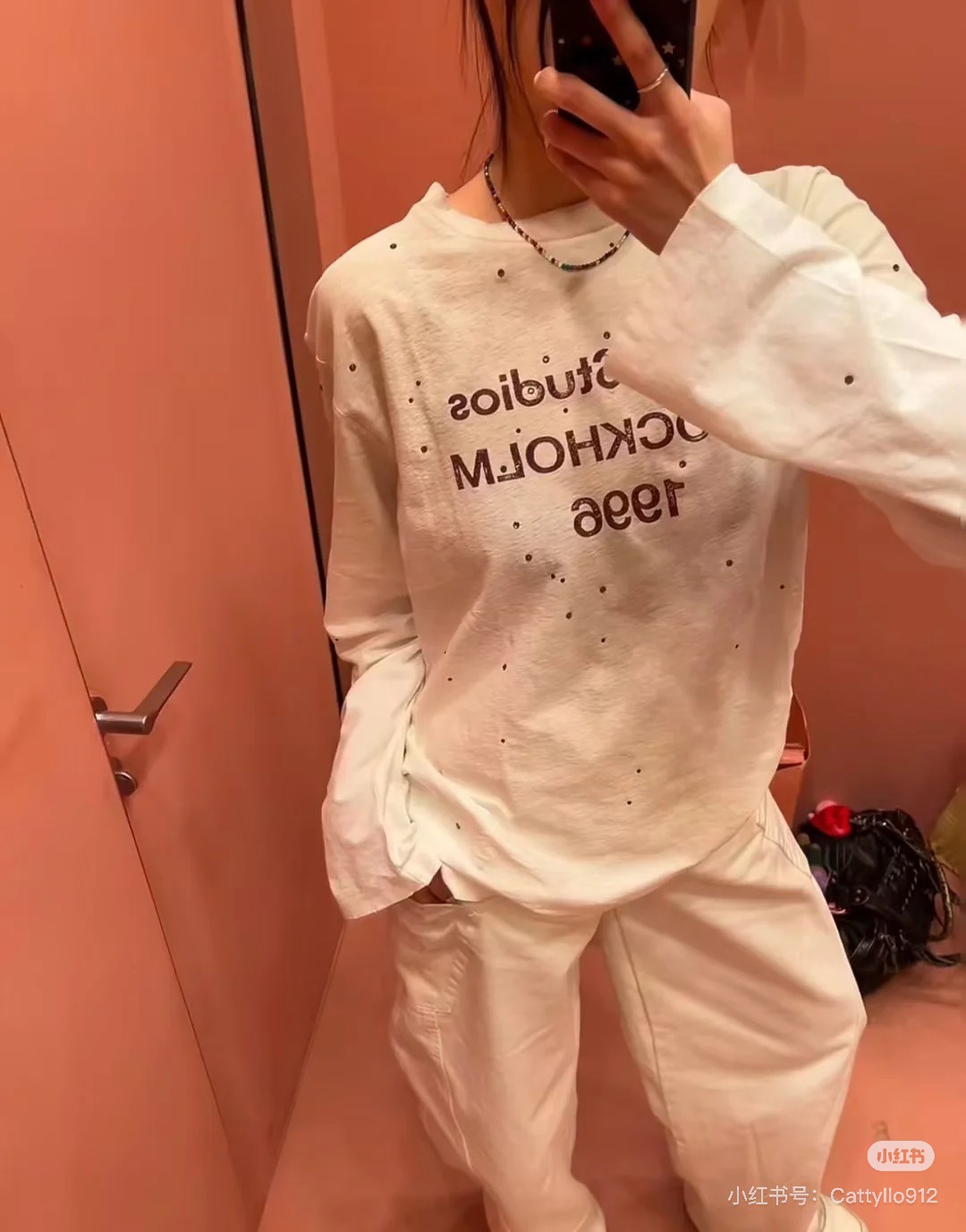 NO:309367,25 new Acne1996 long-sleeved T is a must-have T-shirt that is very comfortable in spring, with a loose and large version of T. It looks good and versatile, and is durable: a unique year logo that shows taste in low-key. Unique smudge technology adds rhinestone embellishment and has a good design sense. Essential SML, acne studios,tees, t-shirt, alexander wang19860909批25新款Acne1996长袖T 开春必炸的一款t恤,上身巨舒服,宽松大版T 好看又百搭,经久耐穿:独特的年份标识,低调中彰显品味.独特的晕染工艺 增添水钻点缀 好有设计感.必备款 SML,,acne studios,tees，t-shirt,alexander wang,Women's clothing