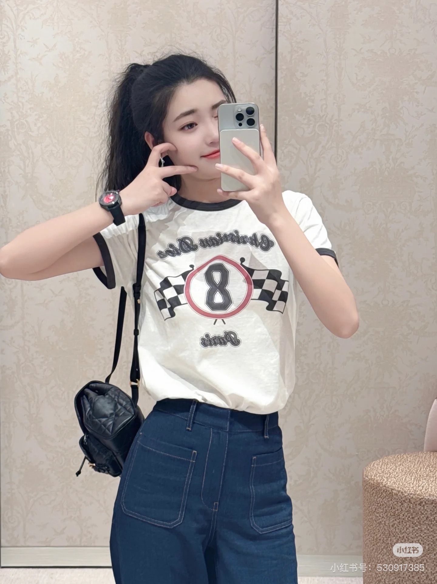 NO:326179,Batch Dio* 25Ss early spring new style sports style flag printed T-shirt original development!  High-end production!  The minimalist design interprets the unrestrained goddess of free soul temperament. The original customized imported wash water pure cotton material is light and comfortable. The classic style is not picky for people, and it looks slim and tall!  The quality of workmanship depends on the details!  Spot SML,,dior,tees,t-shirt,alexander wang19860909批 Dio* 25Ss早春新款 运动风旗格印花T恤原版开发！高版出品！极简设计演绎无拘无束的自由灵魂气质女神,原版定制进口洗水纯棉材质轻盈舒适.经典版型不挑人上身显瘦又高挑！做工品质看细节！ 现货 SML,,dior,tees，t-shirt,alexander wang,Women's clothing