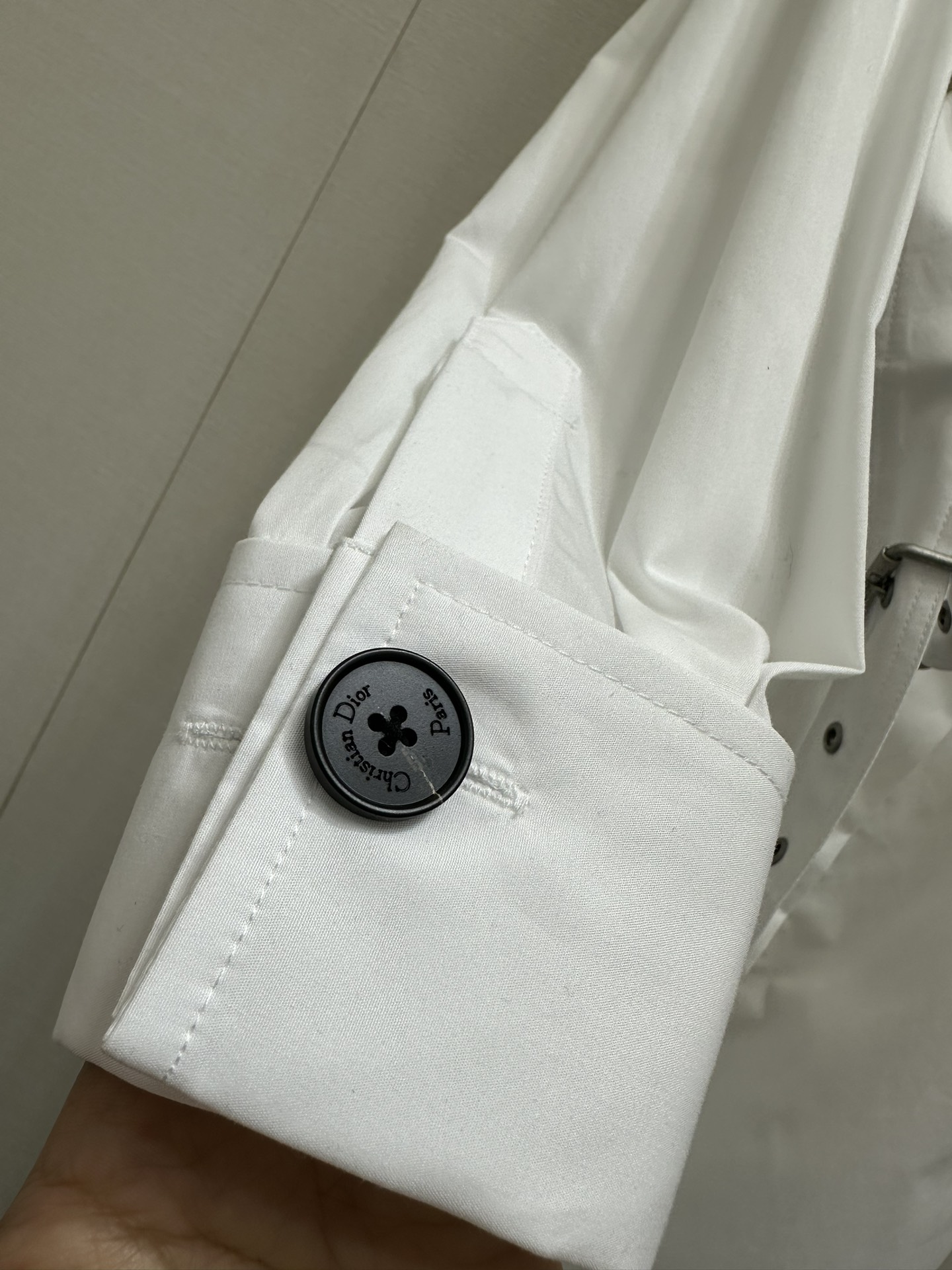 Dior Inspired Off-Shoulder Cotton Dress with Bee Emblem, Chic and Comfortable 7 i1743776613 9200 0
