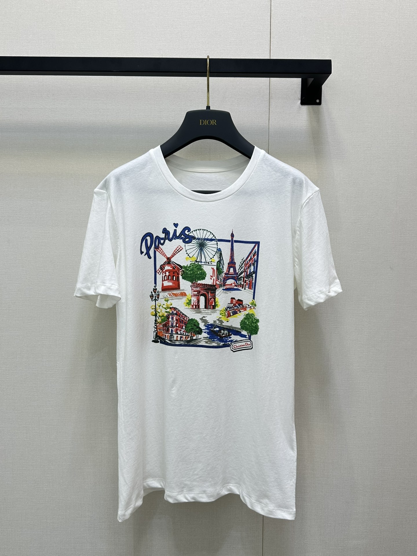 NO:436937,l Dio* 25Ss Spring and Summer City Limited New Style Paris Red Carpet Starry Shining Printed Pattern Short Sleeve T-shirt. Original Development!  High-end production!  The imported pure cotton linen washing fabric has a great texture!  Temperamental girlish style and age-reducing and fashionable item!  Low-key and luxurious, versatile style, not picky about others, beautiful body!  The quality of workmanship depends on the details!  Spot SML big-ticket real shot, dior, loro piana, T-shirt, tees, t-shirt, alexander wang19860909l Dio* 25Ss春夏城市限定新款 巴黎的红毯星光闪耀印花图案短袖T恤.原版开发！高版出品！进口纯棉亚麻洗水面料质感超赞！气质少女风减龄又时髦单品！低调奢华,版型百搭不挑人上身美的不要不要的！做工品质看细节！现货 SML大货实拍,,dior,loro piana,T-shirt,tees，t-shirt,alexander wang,Women's clothing