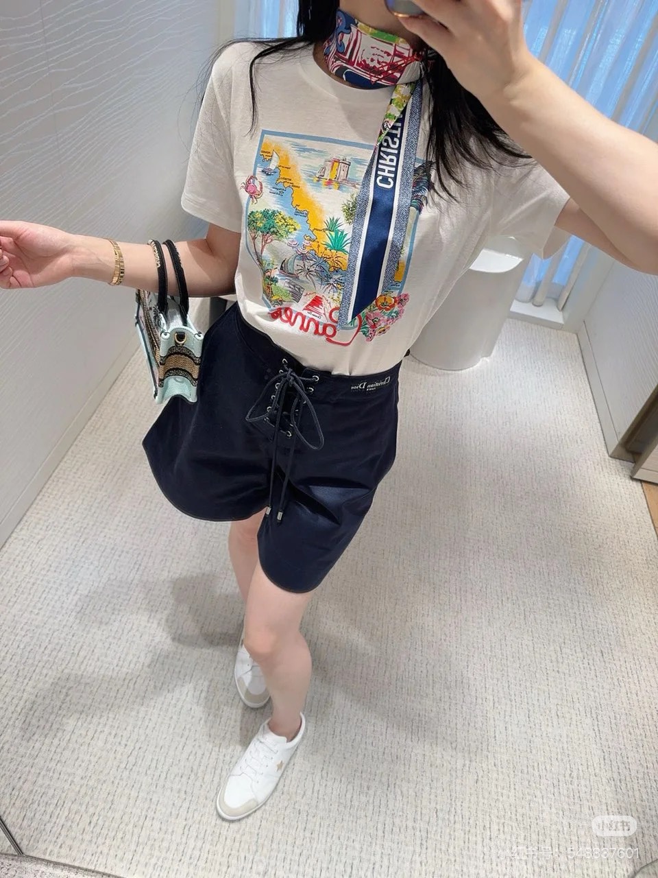 NO:436938,l Dio* 25Ss Spring and Summer City Limited New Style Paris Red Carpet Starry Shining Printed Pattern Short Sleeve T-shirt. Original Development!  High-end production!  The imported pure cotton linen washing fabric has a great texture!  Temperamental girlish style and age-reducing and fashionable item!  Low-key and luxurious, versatile style, not picky about others, beautiful body!  The quality of workmanship depends on the details!  Spot SML, dior,loro piana,T-shirt,tees,t-shirt,alexander wang19860909l Dio* 25Ss春夏城市限定新款 巴黎的红毯星光闪耀印花图案短袖T恤.原版开发！高版出品！进口纯棉亚麻洗水面料质感超赞！气质少女风减龄又时髦单品！低调奢华,版型百搭不挑人上身美的不要不要的！做工品质看细节！现货 SML,,dior,loro piana,T-shirt,tees，t-shirt,alexander wang,Women's clothing