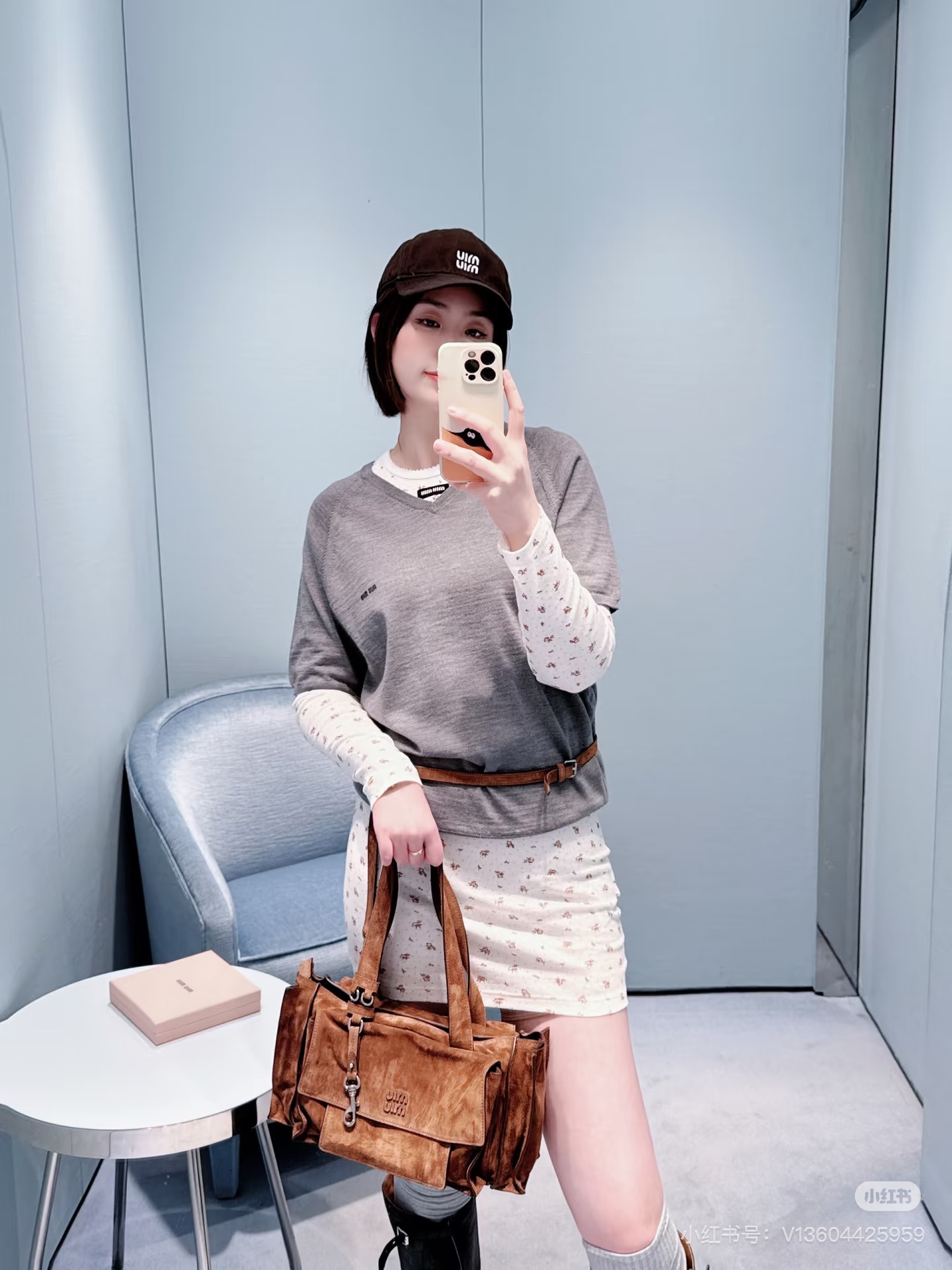 미우미우 여성 긴팔 126432 Miu Miu Long Sleeve 썸네일 이미지