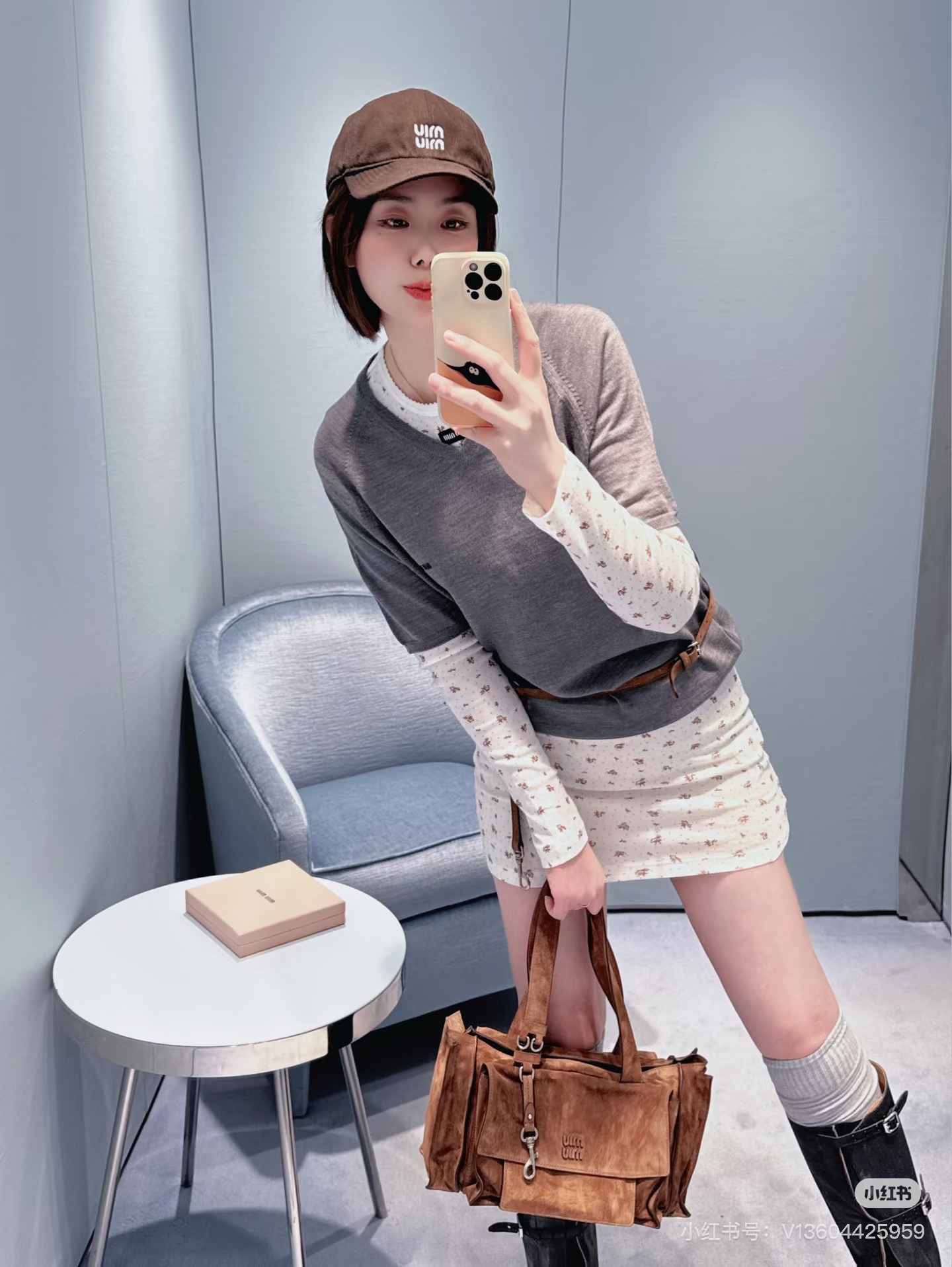 미우미우 여성 긴팔 126432 Miu Miu Long Sleeve 썸네일 이미지
