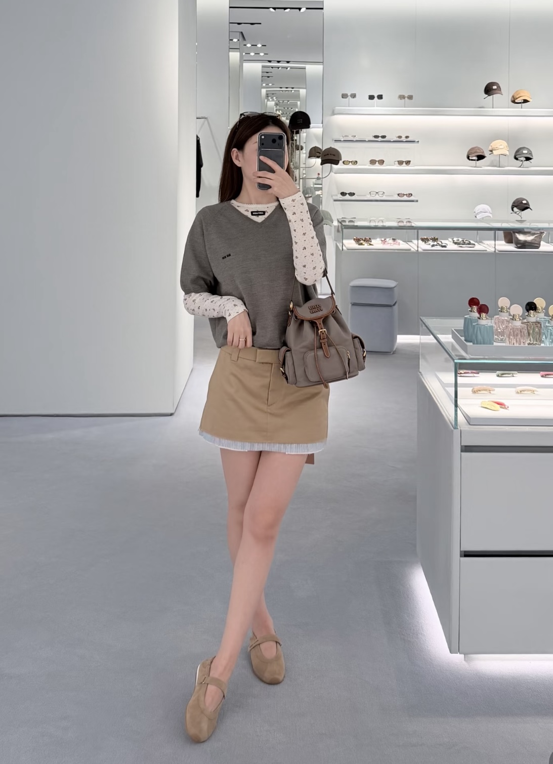 미우미우 여성 긴팔 126432 Miu Miu Long Sleeve 썸네일 이미지