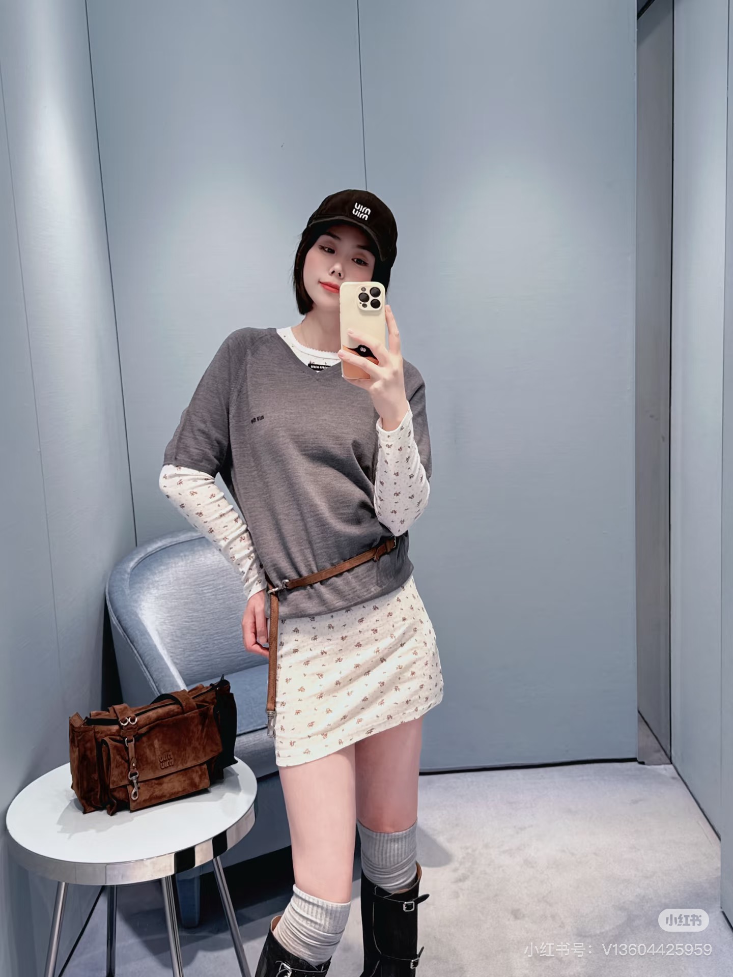 미우미우 여성 긴팔 126432 Miu Miu Long Sleeve 썸네일 이미지
