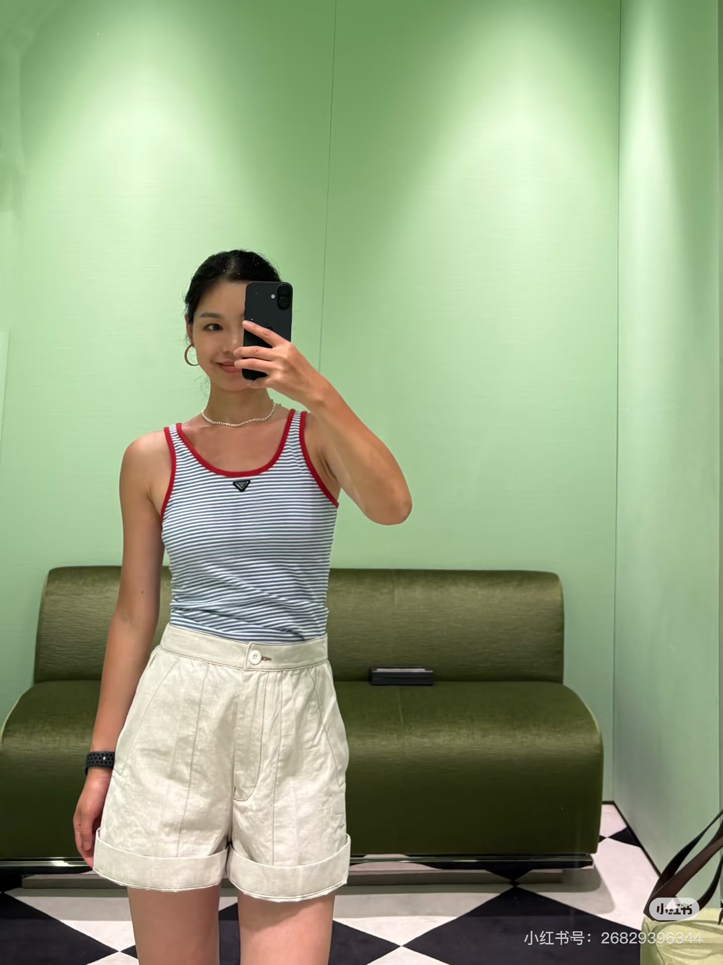 프라다 여성 반팔 129667 Prada T Shirt 썸네일 이미지