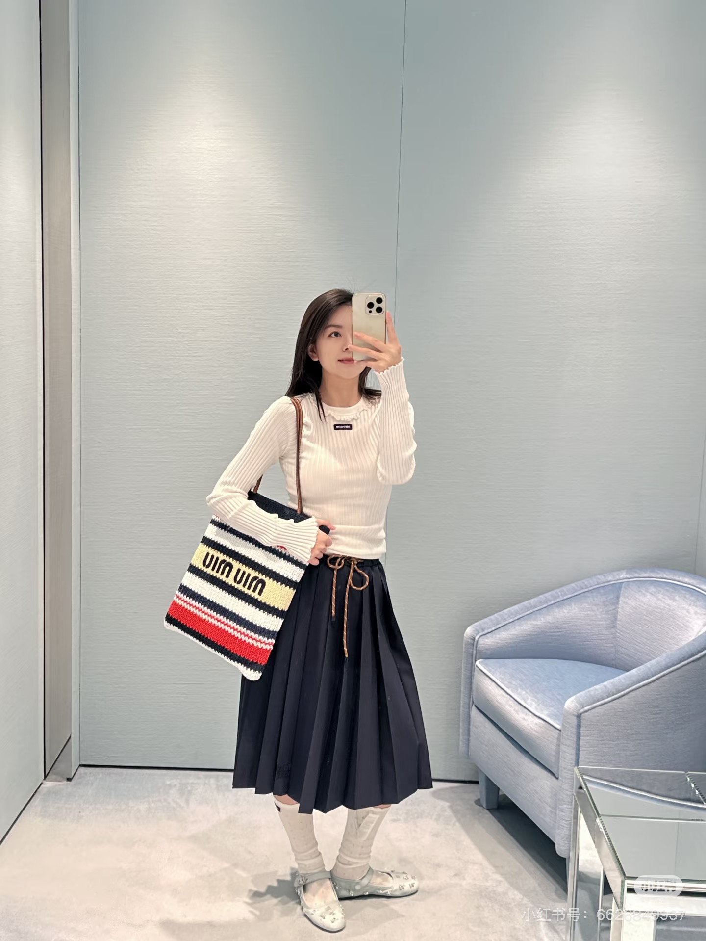 미우미우 여성 긴팔 121660 Miu Miu Long Sleeve