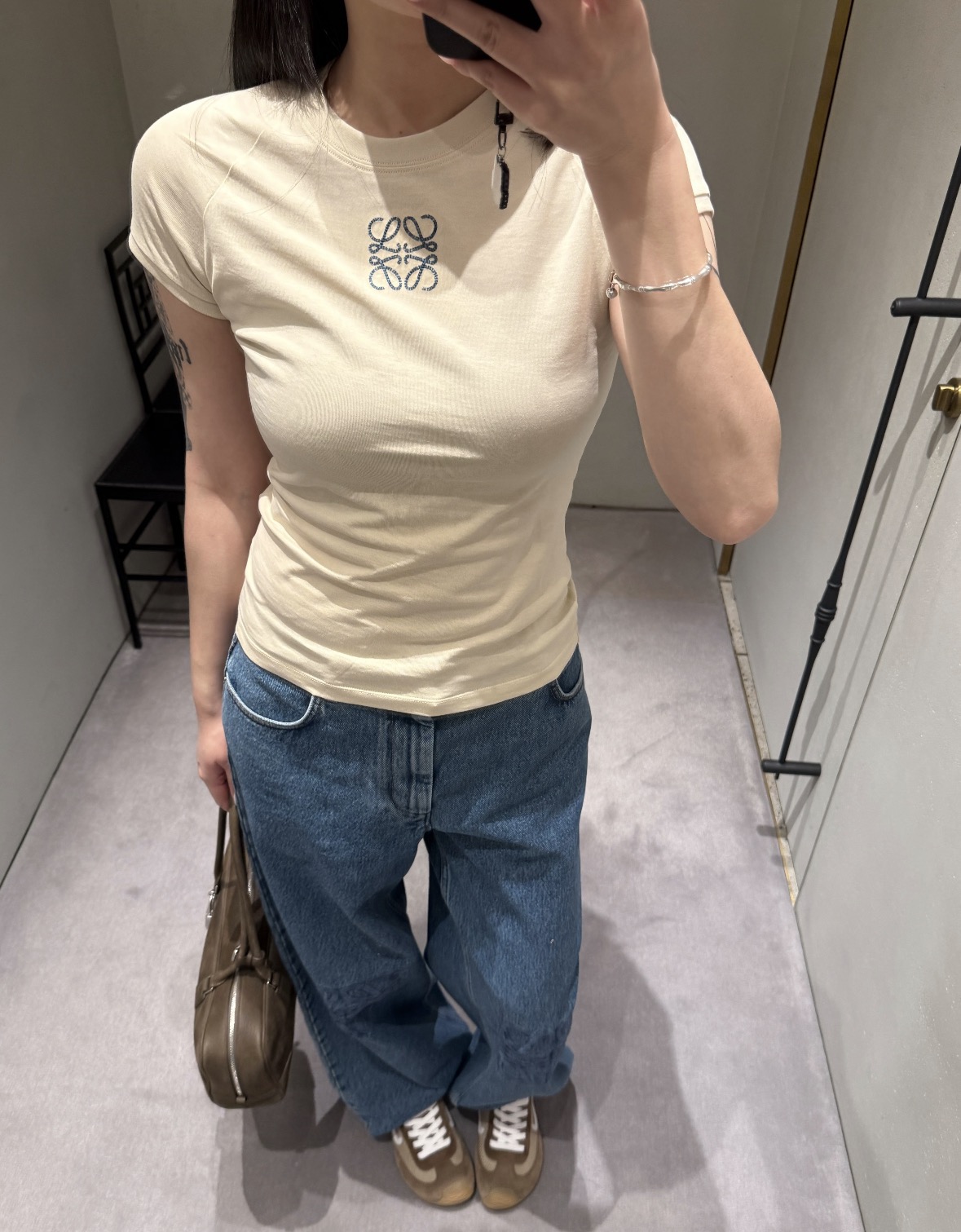 로에베 여성 반팔 97756 Loewe T Shirt