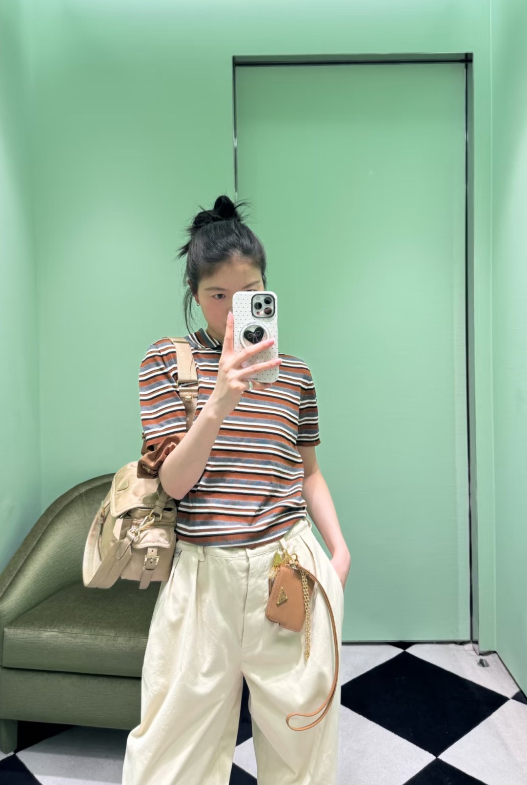 프라다 여성 반팔 135449 Prada T Shirt 썸네일 이미지