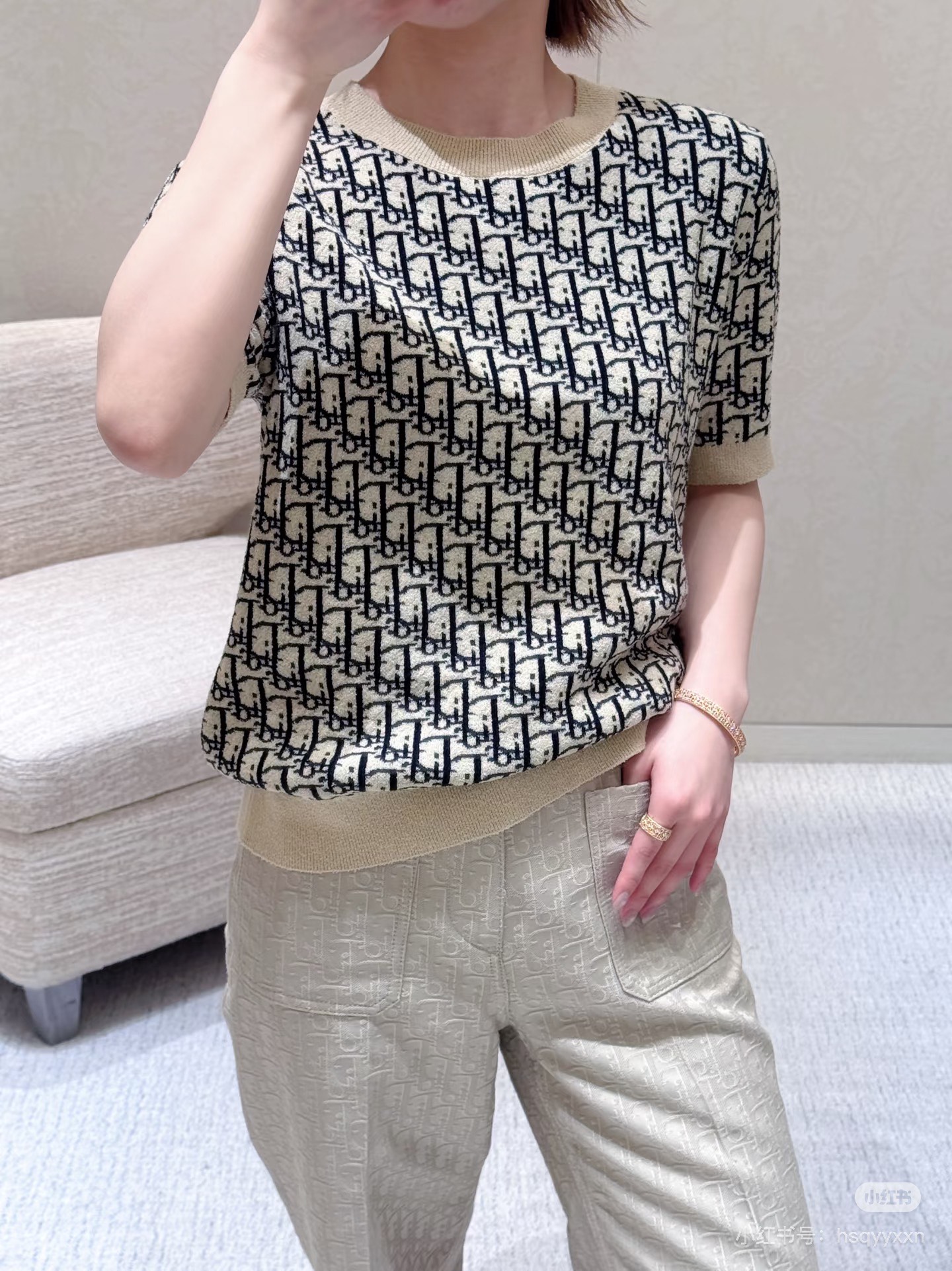 디올 여성 반팔 119282 Dior T Shirt