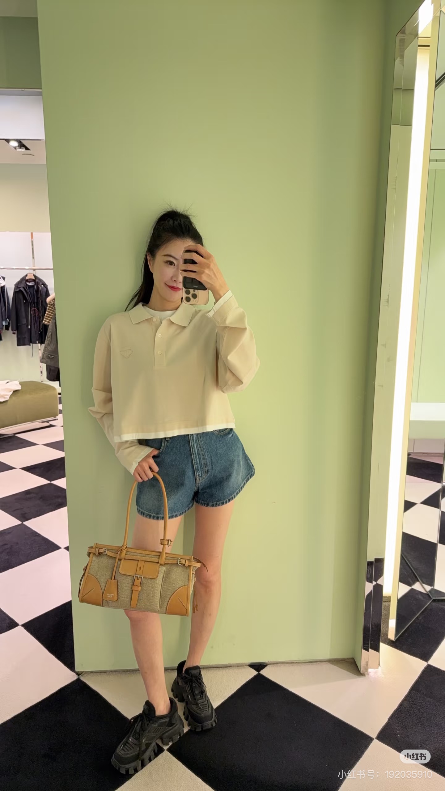 프라다 여성 긴팔 114837 Prada Long Sleeve
