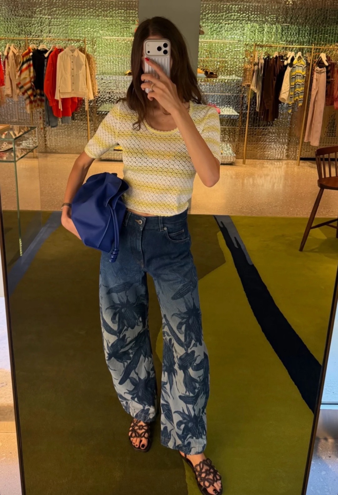 로에베 여성 반팔 96706 Loewe T Shirt