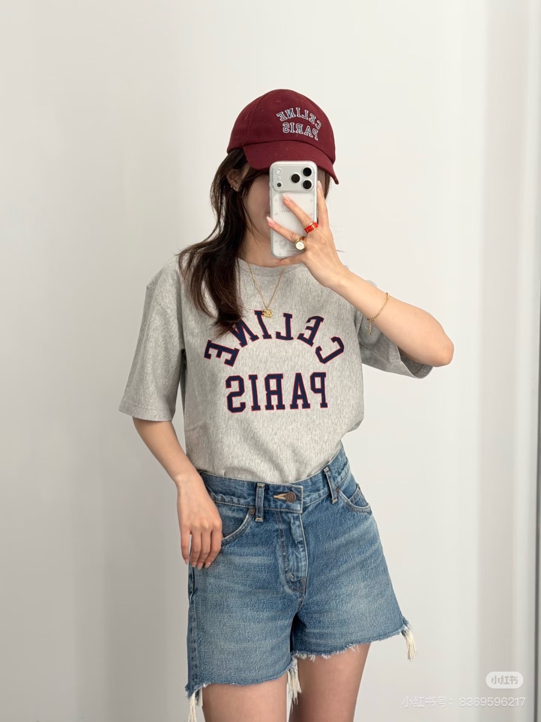 셀린느 여성 반팔 114845 Celine T Shirt