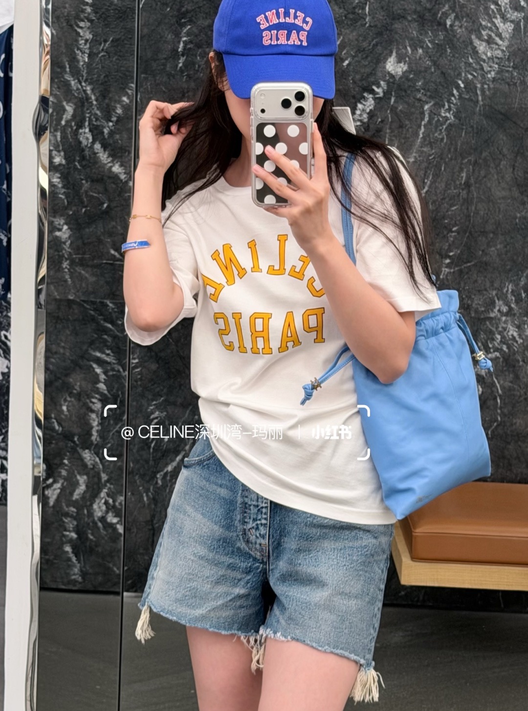 셀린느 여성 반팔 114844 Celine T Shirt