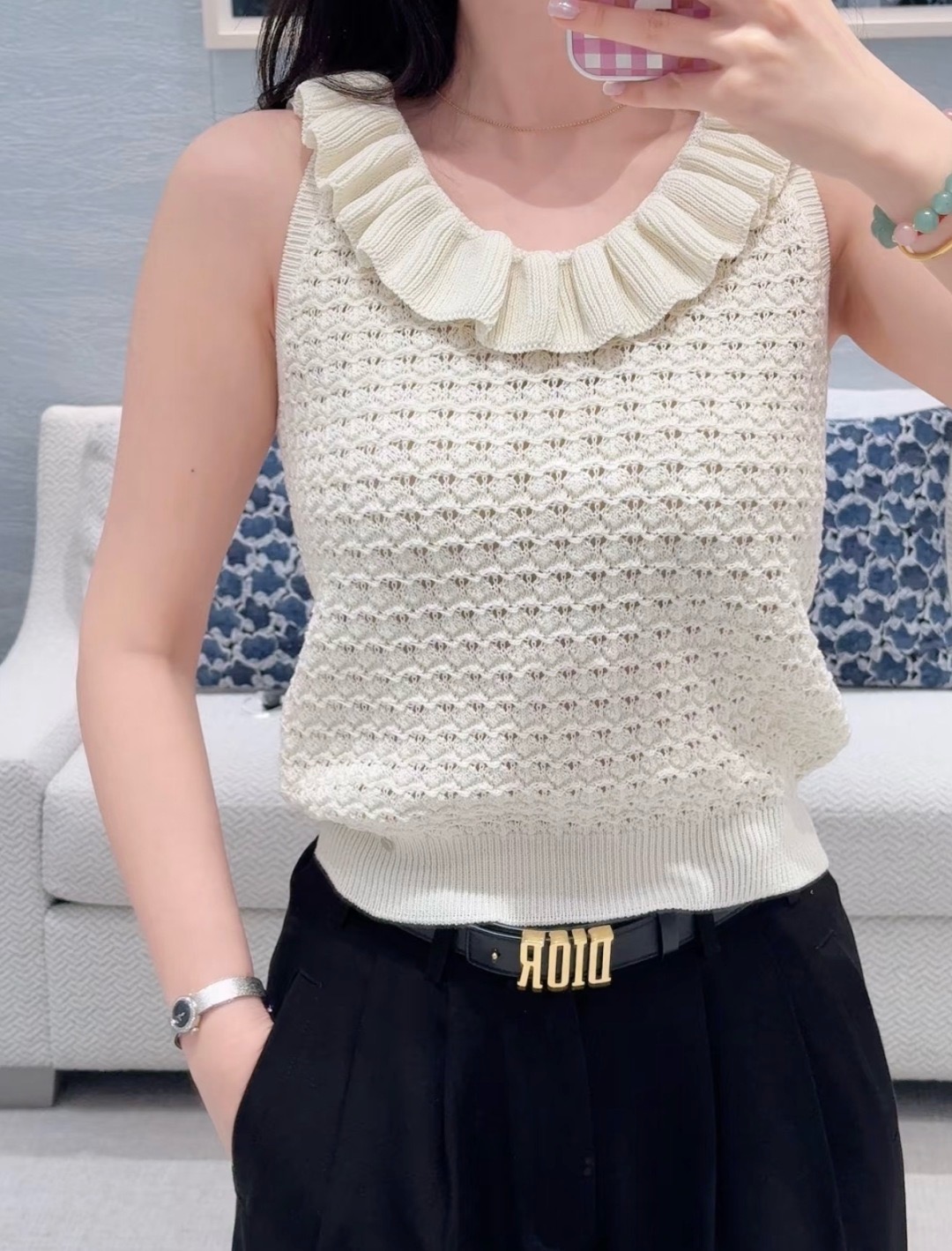 디올 여성 반팔 119258 Dior T Shirt