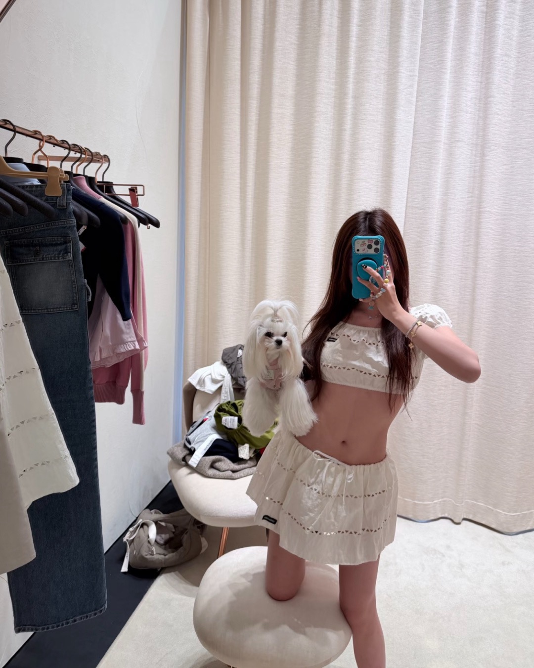 미우미우 여성 스커트 114786 Miu Miu Skirt