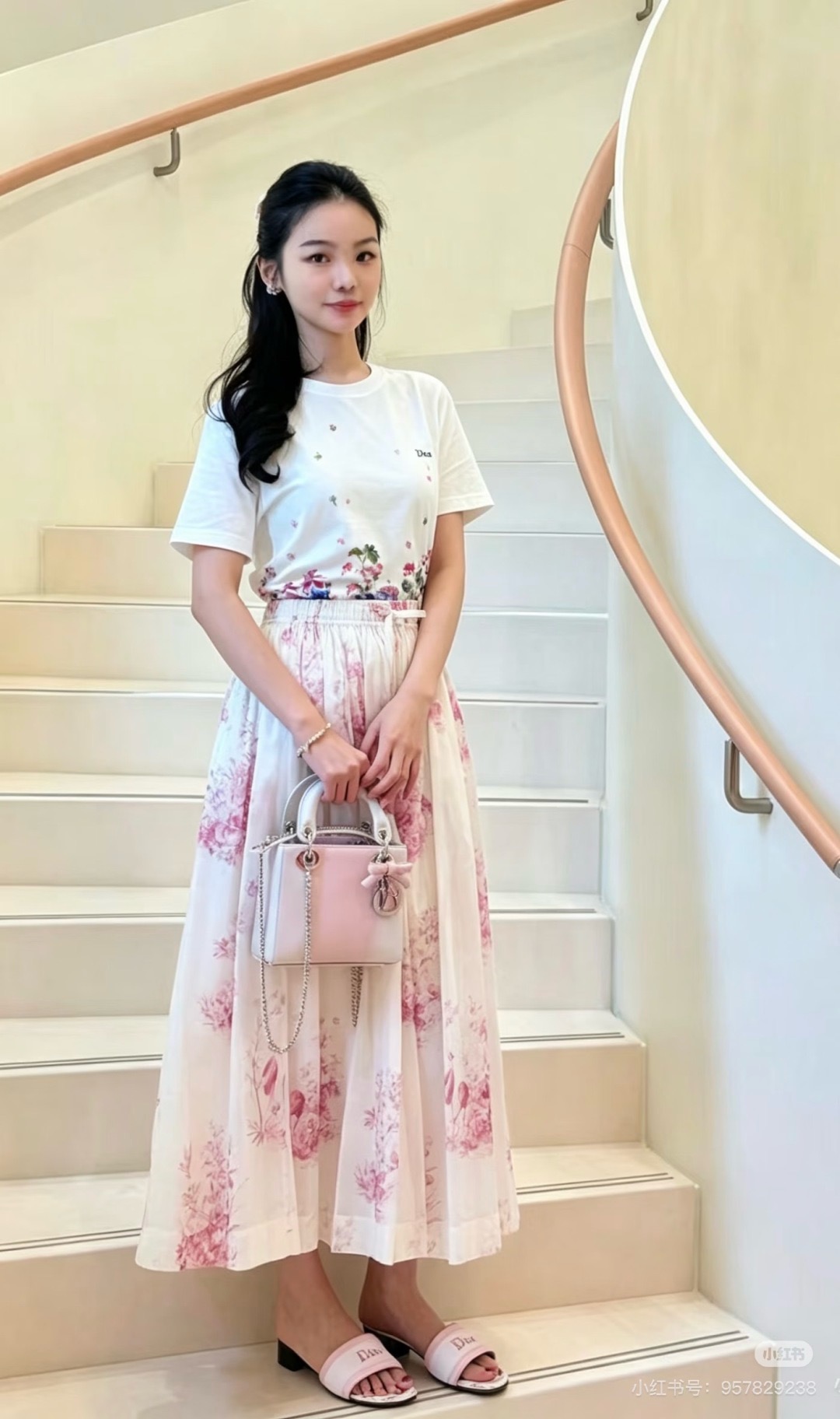 디올 여성 반팔 119254 Dior T Shirt