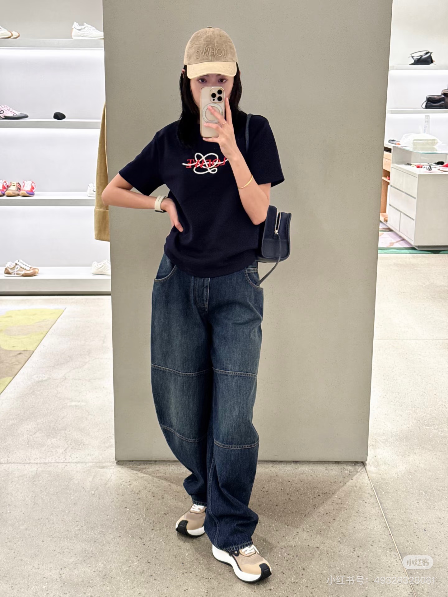 로에베 여성 반팔 143124 Loewe T Shirt 상세 이미지 5