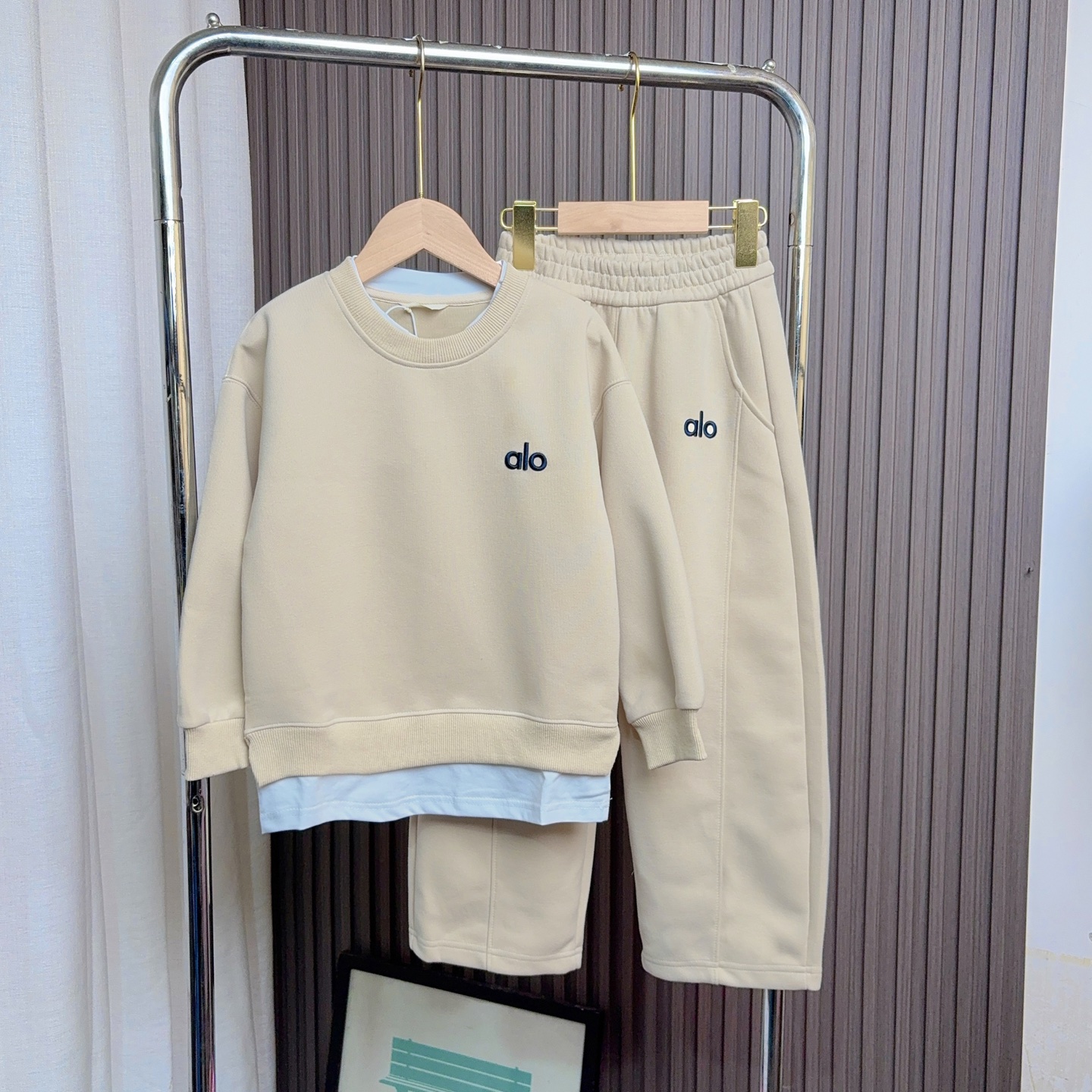 P129.9@一套 120-170正码 这个米驼色真是韩里韩气的🤭想要洋气的宝子们闭眼入就行！顶级品质‼️质感满满