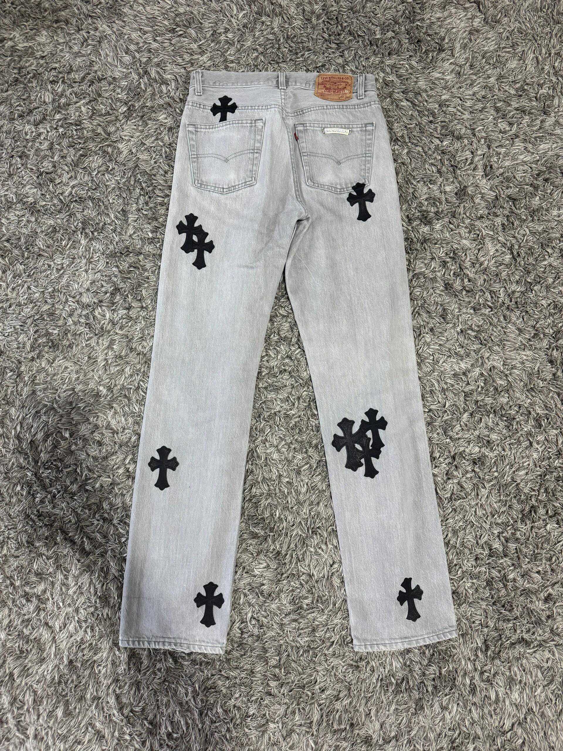 크롬하츠 남성 바지 137093 Chrome Hearts Pants 썸네일 이미지