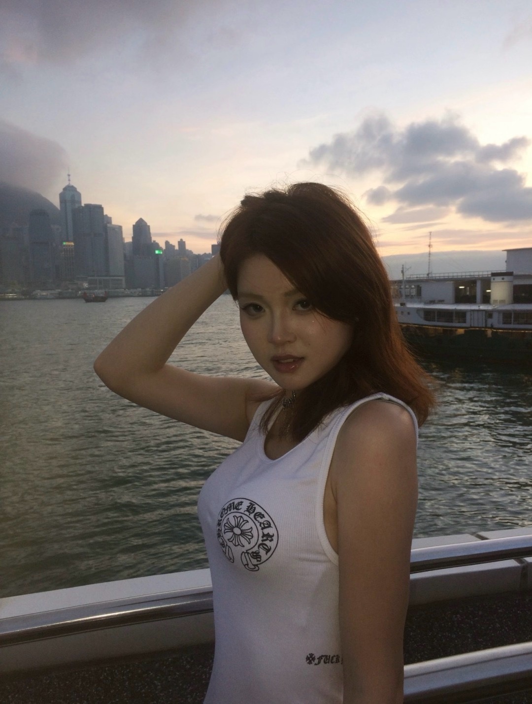 크롬하츠 여성 반팔 131912 Chrome Hearts T Shirt 썸네일 이미지
