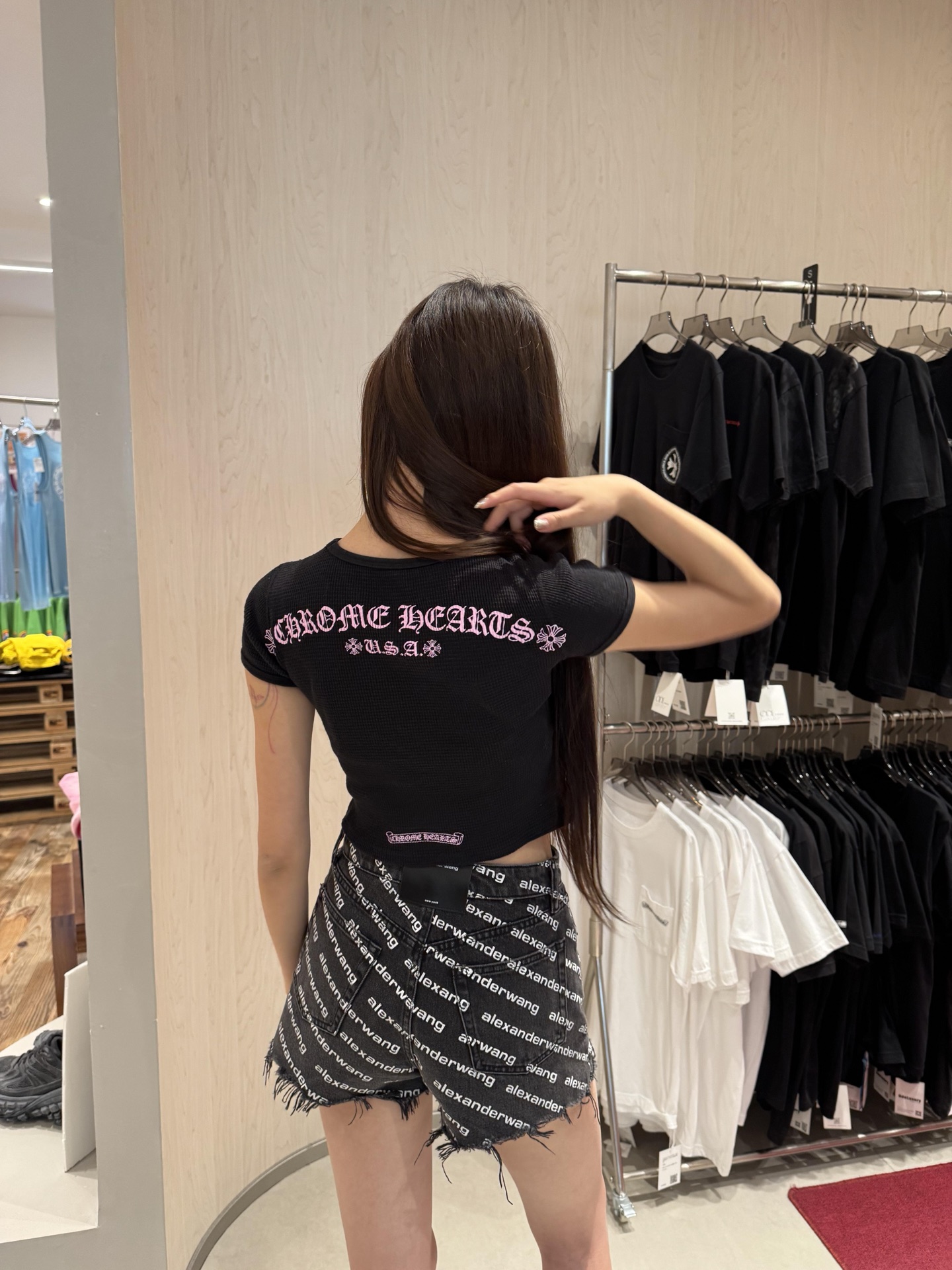 크롬하츠 여성 반팔 131915 Chrome Hearts T Shirt 썸네일 이미지