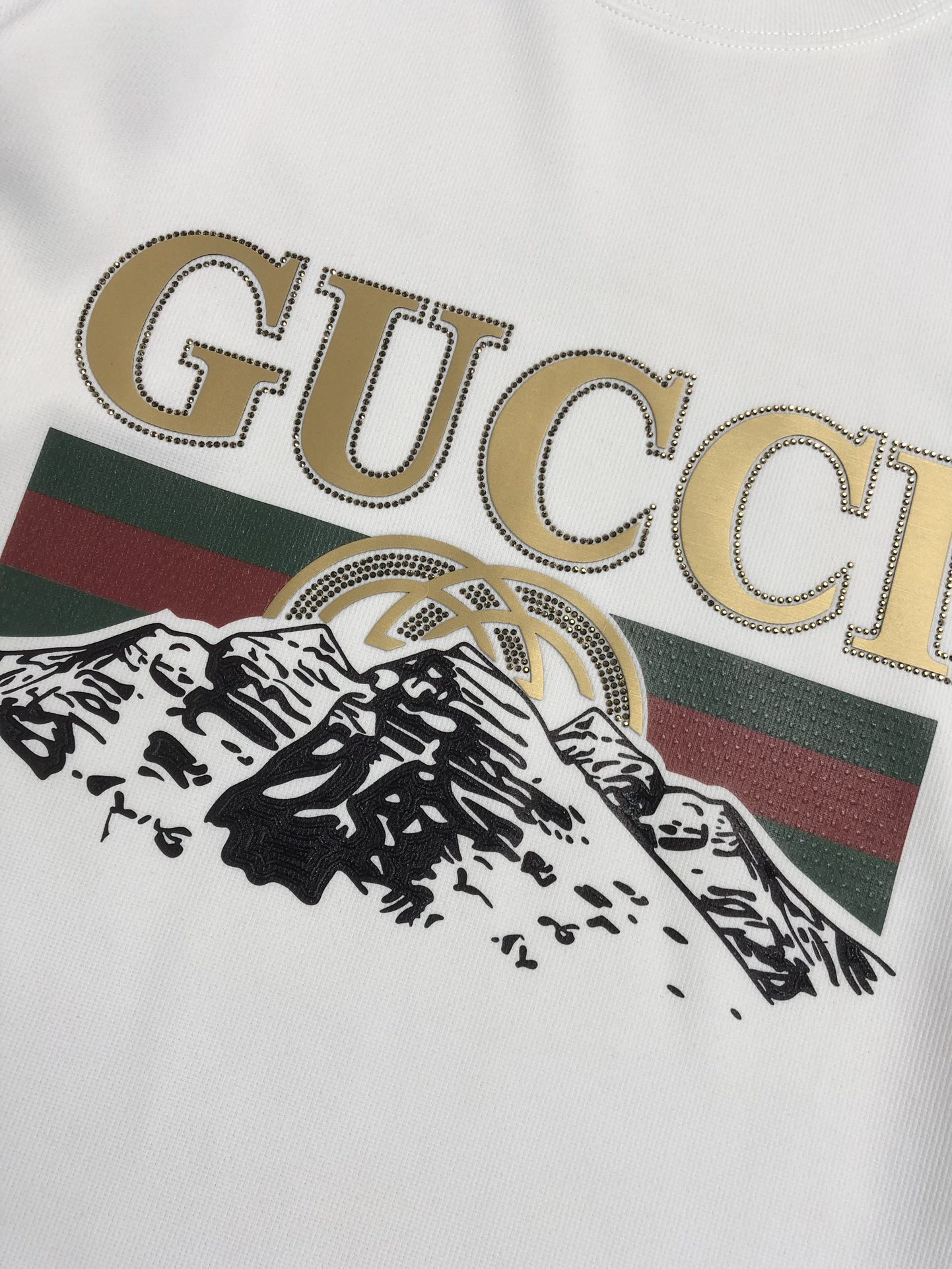 Gucci古奇2024秋冬男士卫衣新品春季必备新品经典款套头卫衣甄选360g高克重卫衣面料新工艺搭配还原