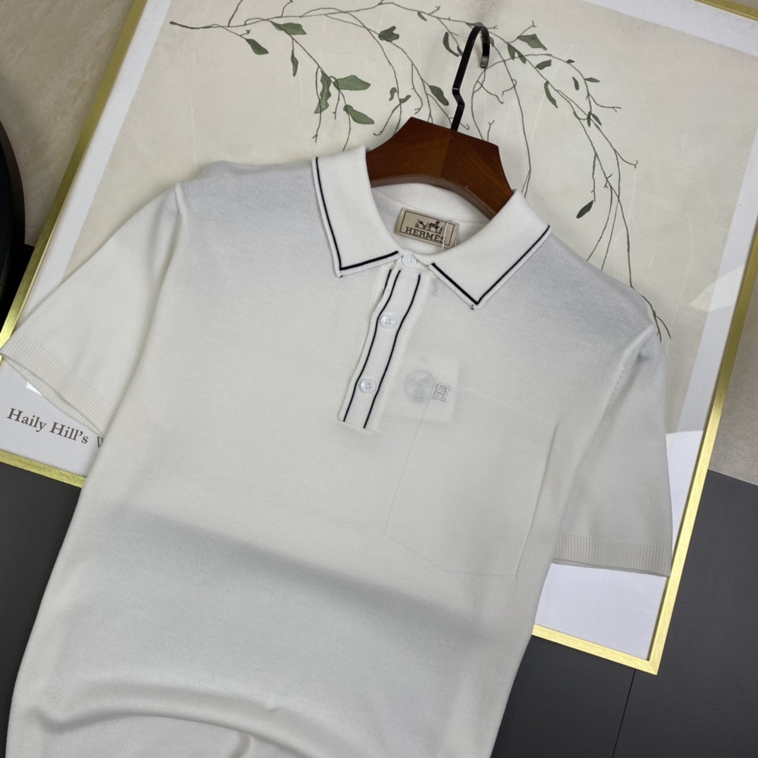 Retro-Inspired TL HERMES EMAZE Polo: Customized, Stylish, Unisex Fashion Statement - 图片 5