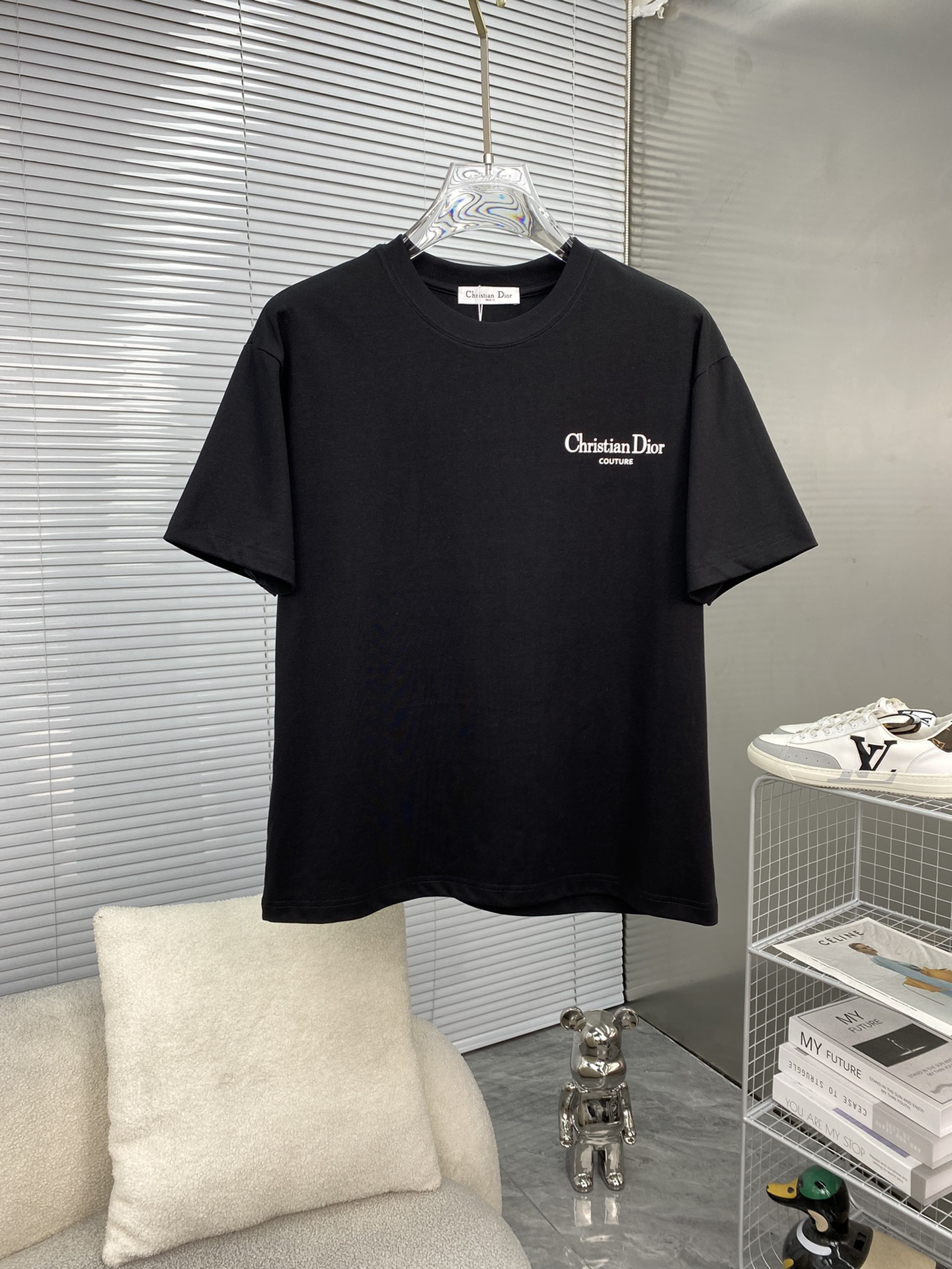 Dior Kleidung T-Shirt Baumwolle Frühling/Sommer Kollektion Fashion Kurzarm