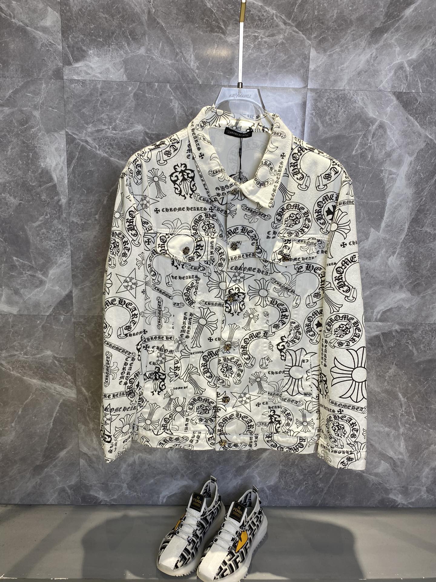 First Top
 Chrome Hearts Clothing Coats & Jackets Men Polyester