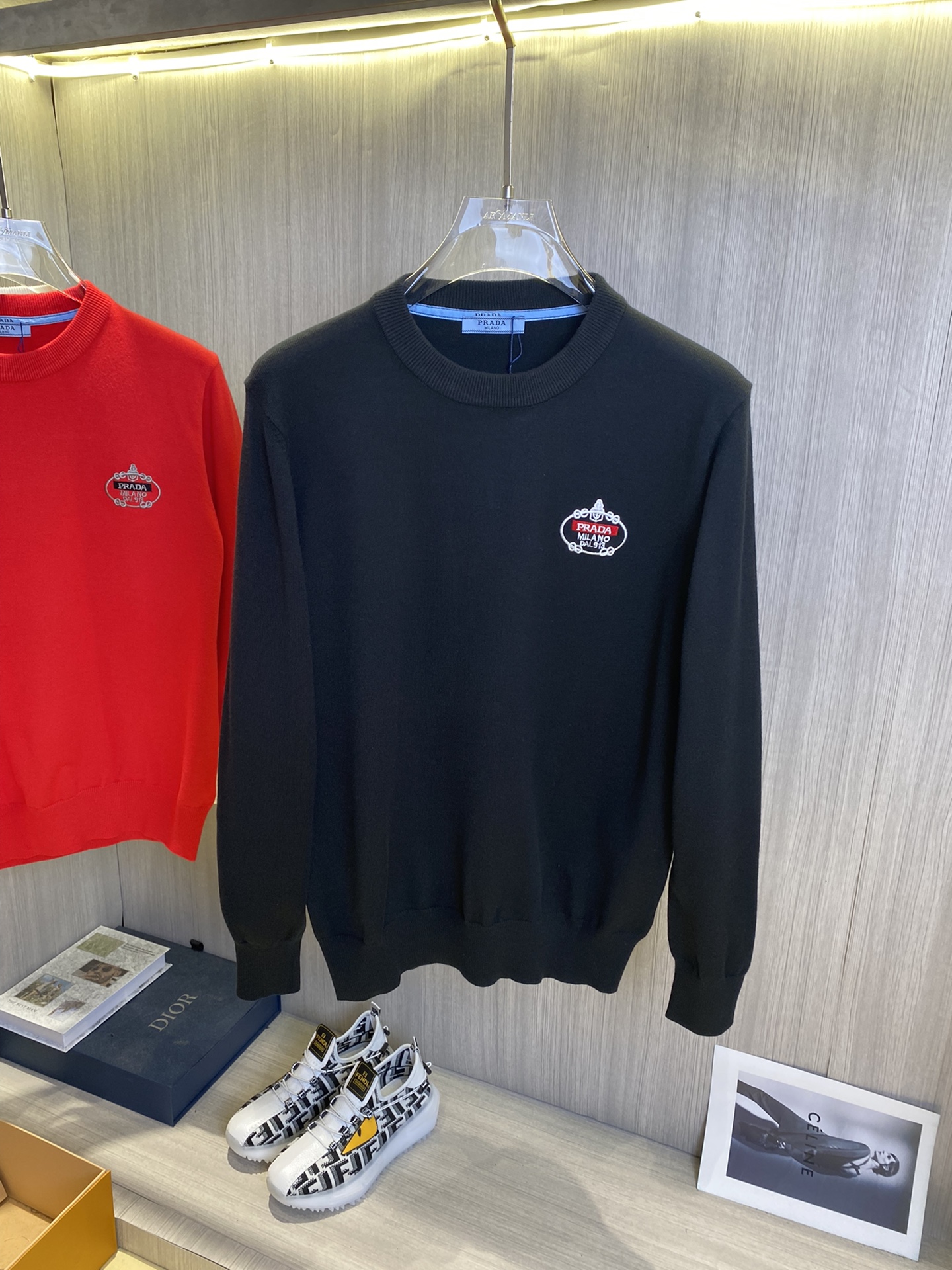 Prada Kleding Sweatshirts Mannen Herfst/winter collectie