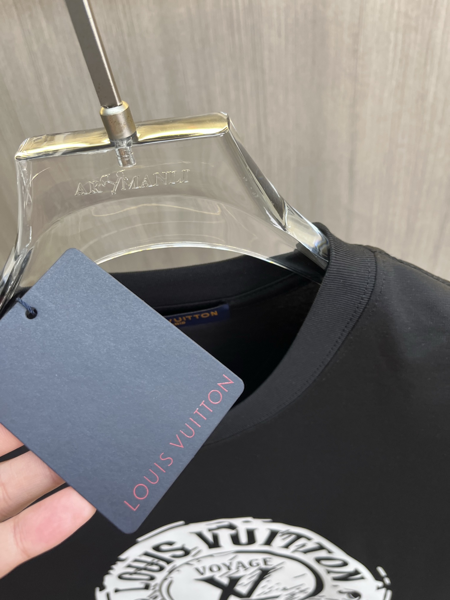 Louis Vuitton טי שירט שרוול קצר לגברים ולנשים, עיצוב עכשווי 7 i1747322587093 2374 0 5