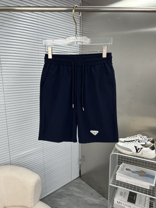 Prada Men's 2025 Spring/Summer Casual Shorts - Breathable & Comfortable 1 Prada Men's 2025 Spring/Summer Casual Shorts - Breathable & Comfortable