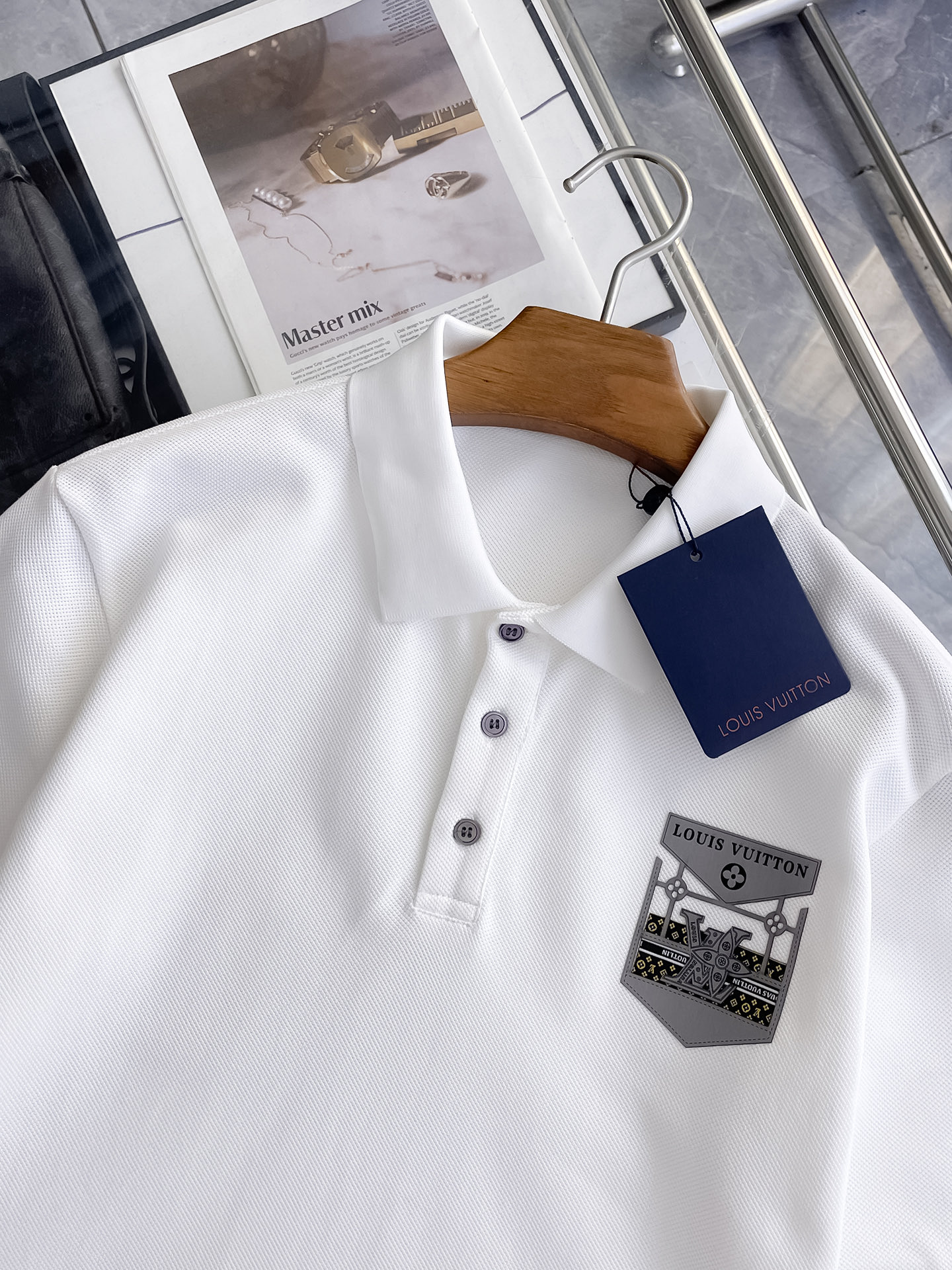 Louis Vuitton 2025 Spring/Summer Polo Shirt - Short Sleeve, Embroidered Design 6 i1753168561150 5852 0 4