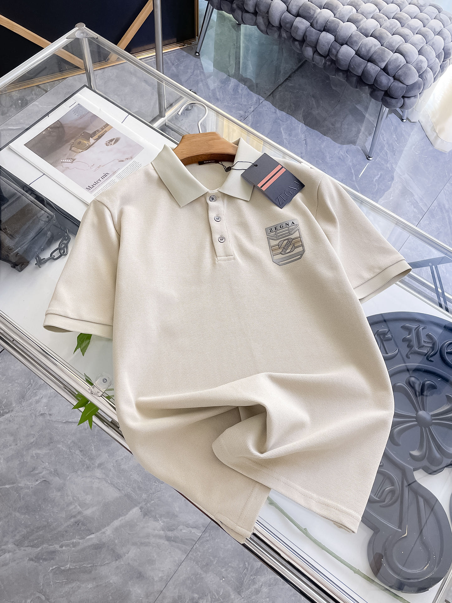 Zegna Men's Short Sleeve Polo Shirt | New Spring Summer Collection 3 i1753168732916 4032 0 2