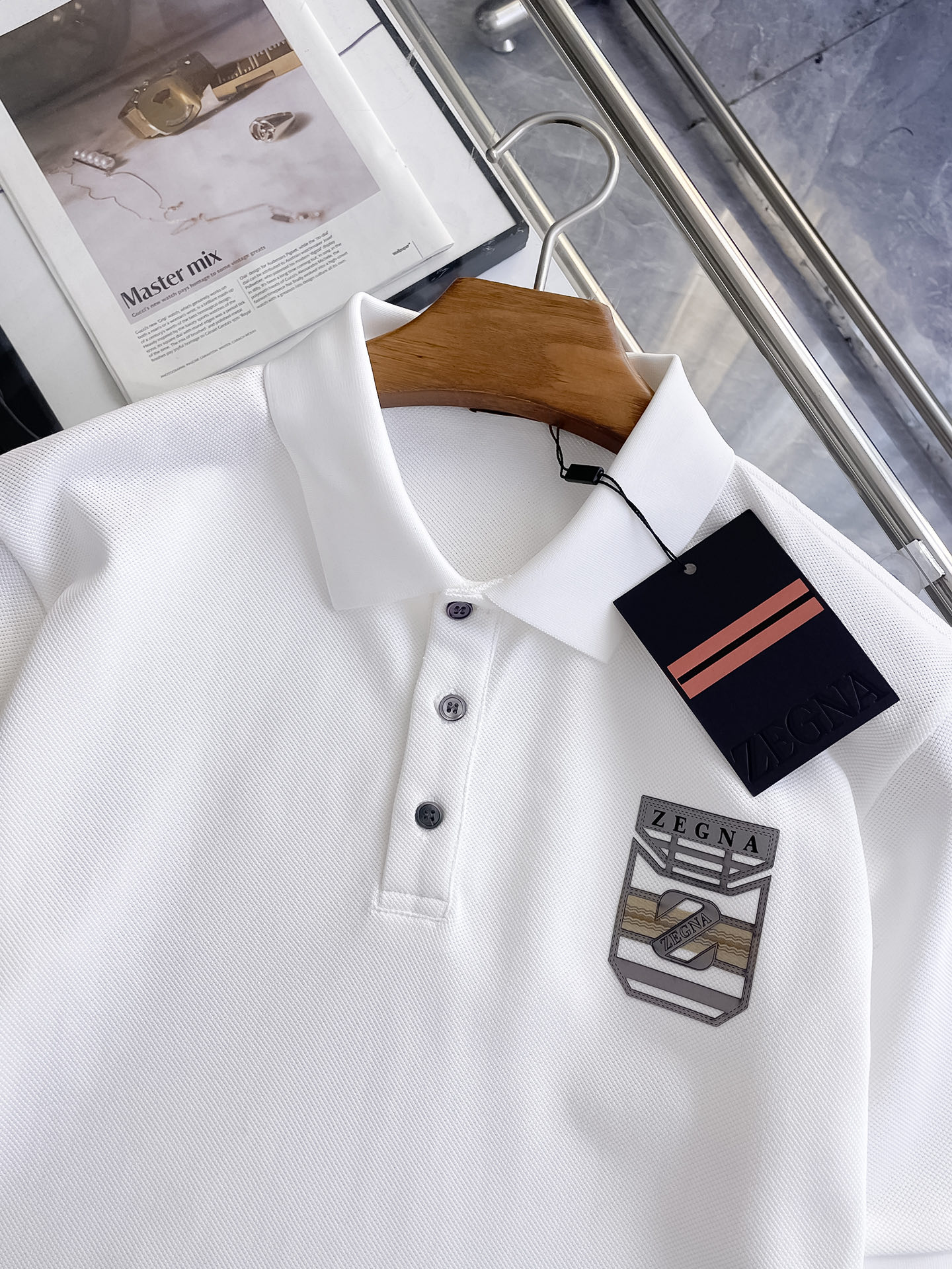 Zegna Men's Short Sleeve Polo Shirt | New Spring Summer Collection 6 i1753168744595 3972 0 5