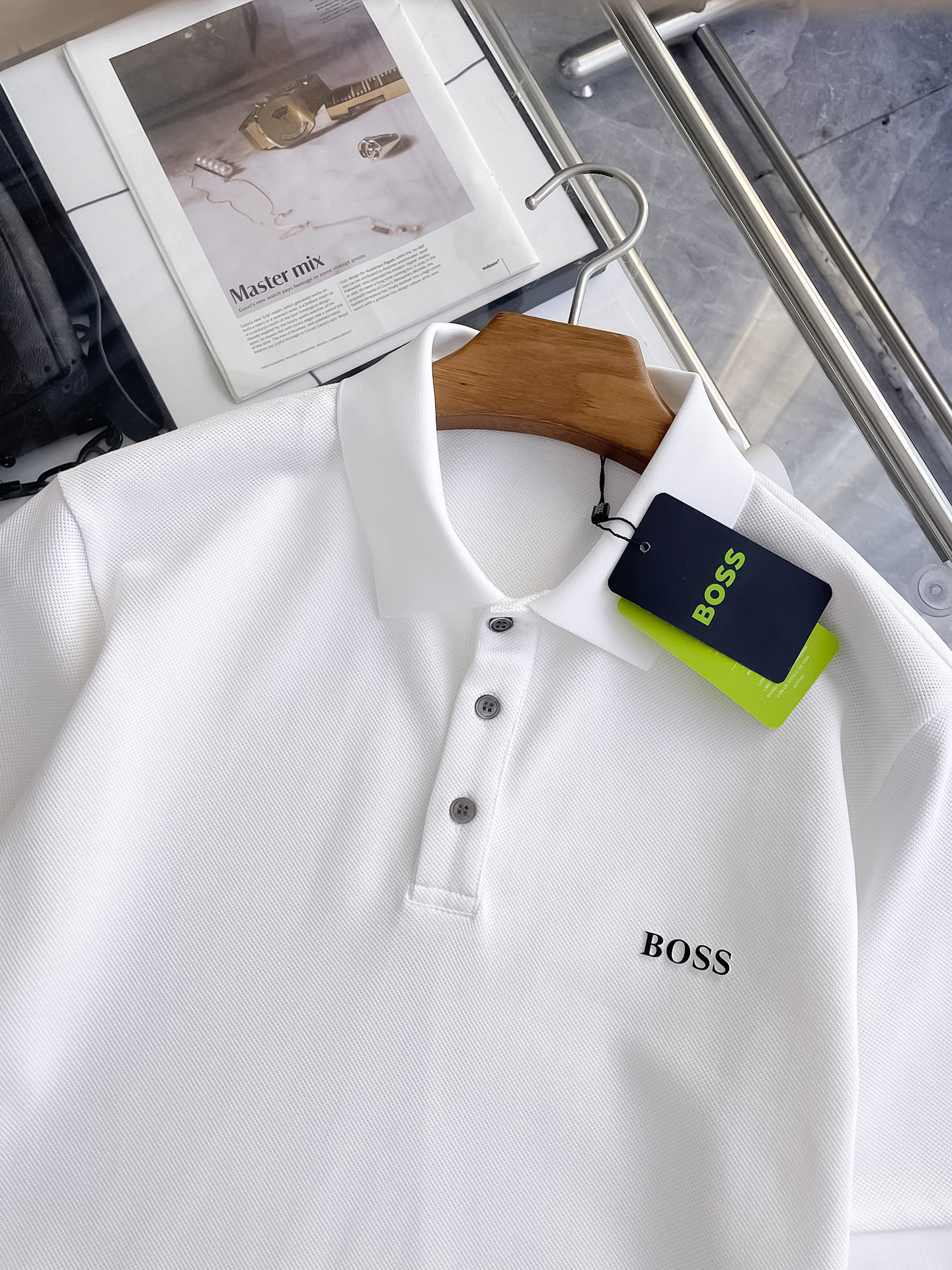 BOSS 2025 Spring/Summer Men's Short Sleeve Polo Shirt - Sizes M to XXXL 7 i1753168807144 1861 0 5