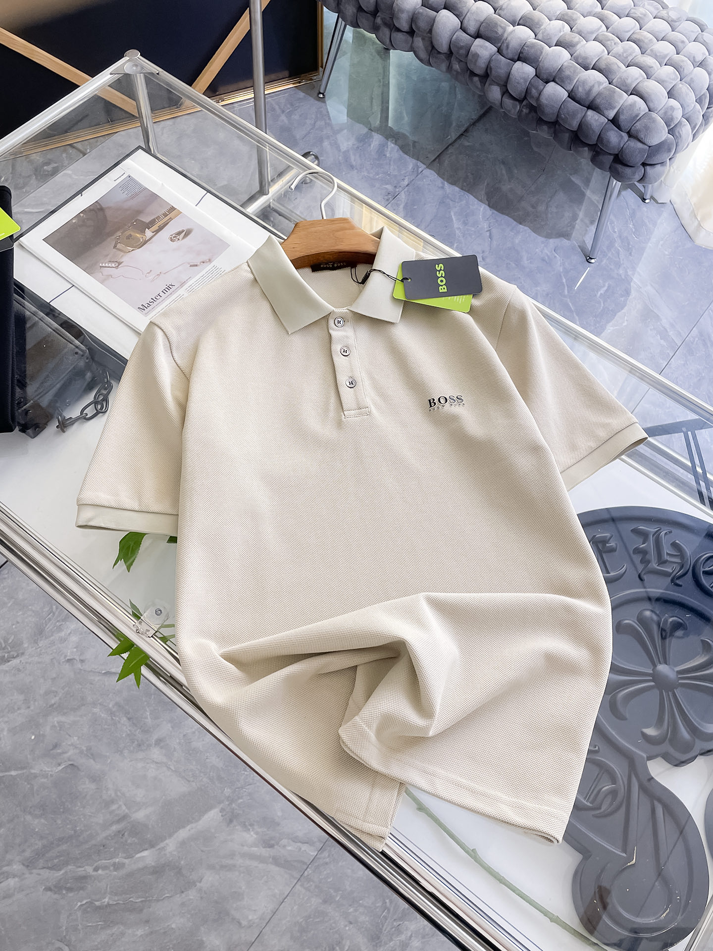 BOSS 2025 Spring/Summer Men's Short Sleeve Polo Shirt - Sizes M to XXXL 4 i1753168807194 915 0 2