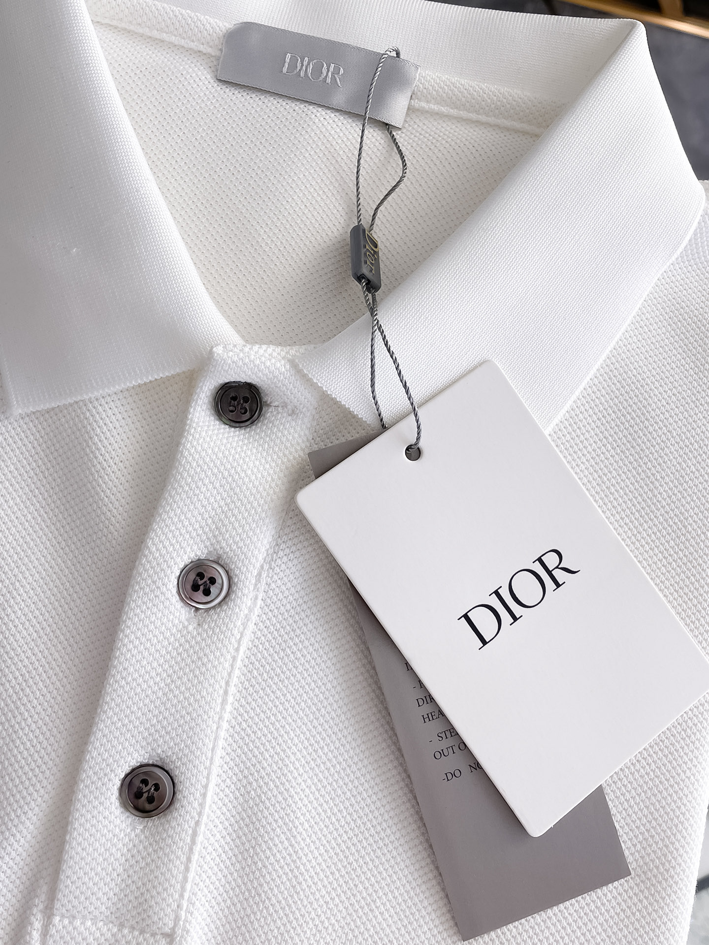 Dior 2025 Spring/Summer Collection Polo Shirt with Embroidered Bee Detail 9 i1753168982183 2923 0 8