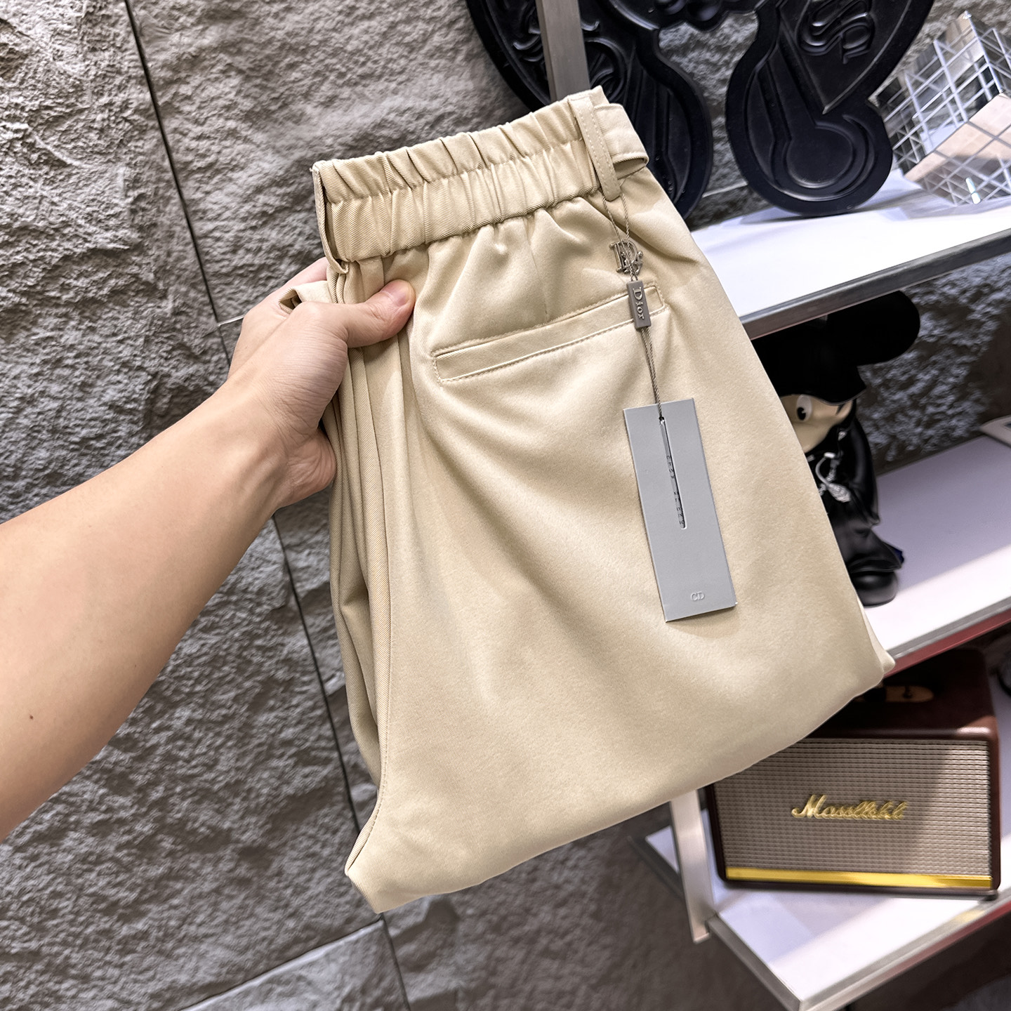 Dior Wide-Leg Dress Pants for Men - Casual, Fashionable, and Comfortable