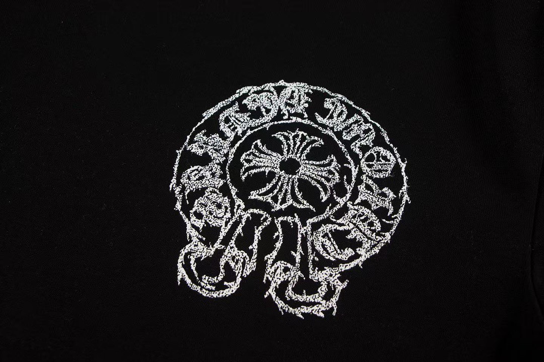 Chrome Hearts Camiseta de Manga Corta con Diseño Estampado en Algodón Premium 3 i1744399172 8428 0