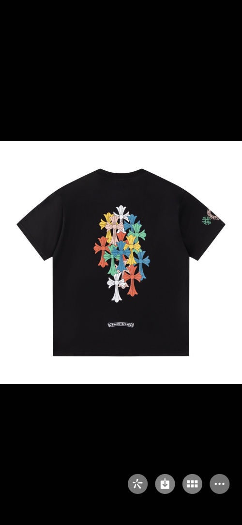 Chrome Hearts T-Shirt: 2025 New Short Sleeve Tee - High Quality Cotton 1 Chrome Hearts T-Shirt: 2025 New Short Sleeve Tee – High Quality Cotton