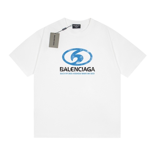 Balenciaga Camiseta Clásica con Estampado de Letras Fluidas para Hombre 25 Balenciaga Camiseta Clásica con Estampado de Letras Fluidas para Hombre