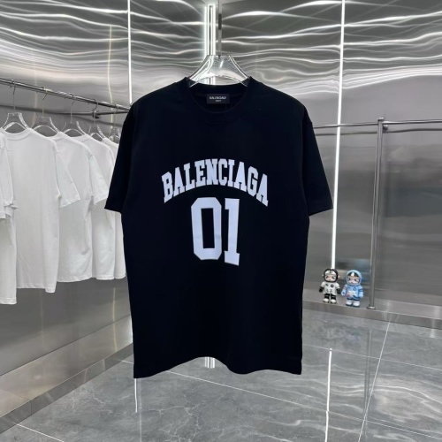 Balenciaga Fluid Letter Graphic Print Short Sleeve T-Shirt Unisex 1 Balenciaga Fluid Letter Graphic Print Short Sleeve T-Shirt Unisex