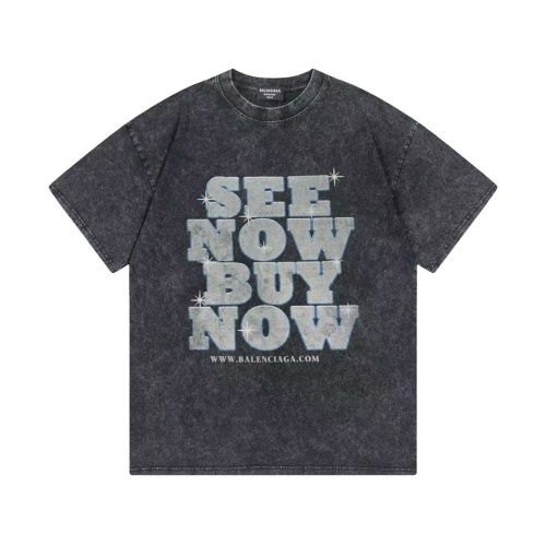 חולצת Balenciaga גברים וינטג׳ בגזה יוניסקס בסגנון See Now Buy Now 1 חולצת Balenciaga גברים וינטג׳ בגזה יוניסקס בסגנון See Now Buy Now