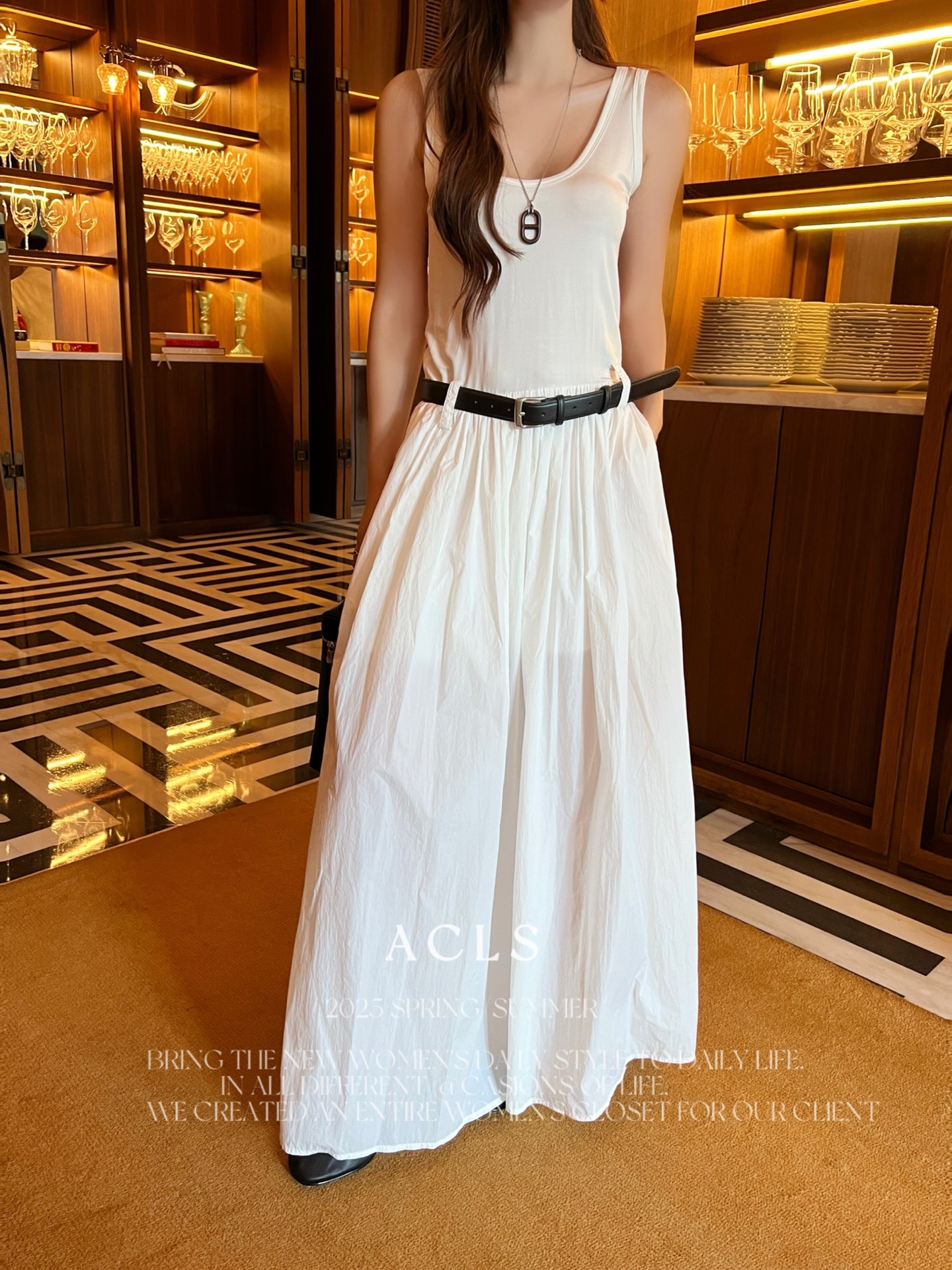 Elegant Sleeveless Vest Dress - Minimalist Chic for Summer Relaxed Style 4 i1747716399697 8579 0 1